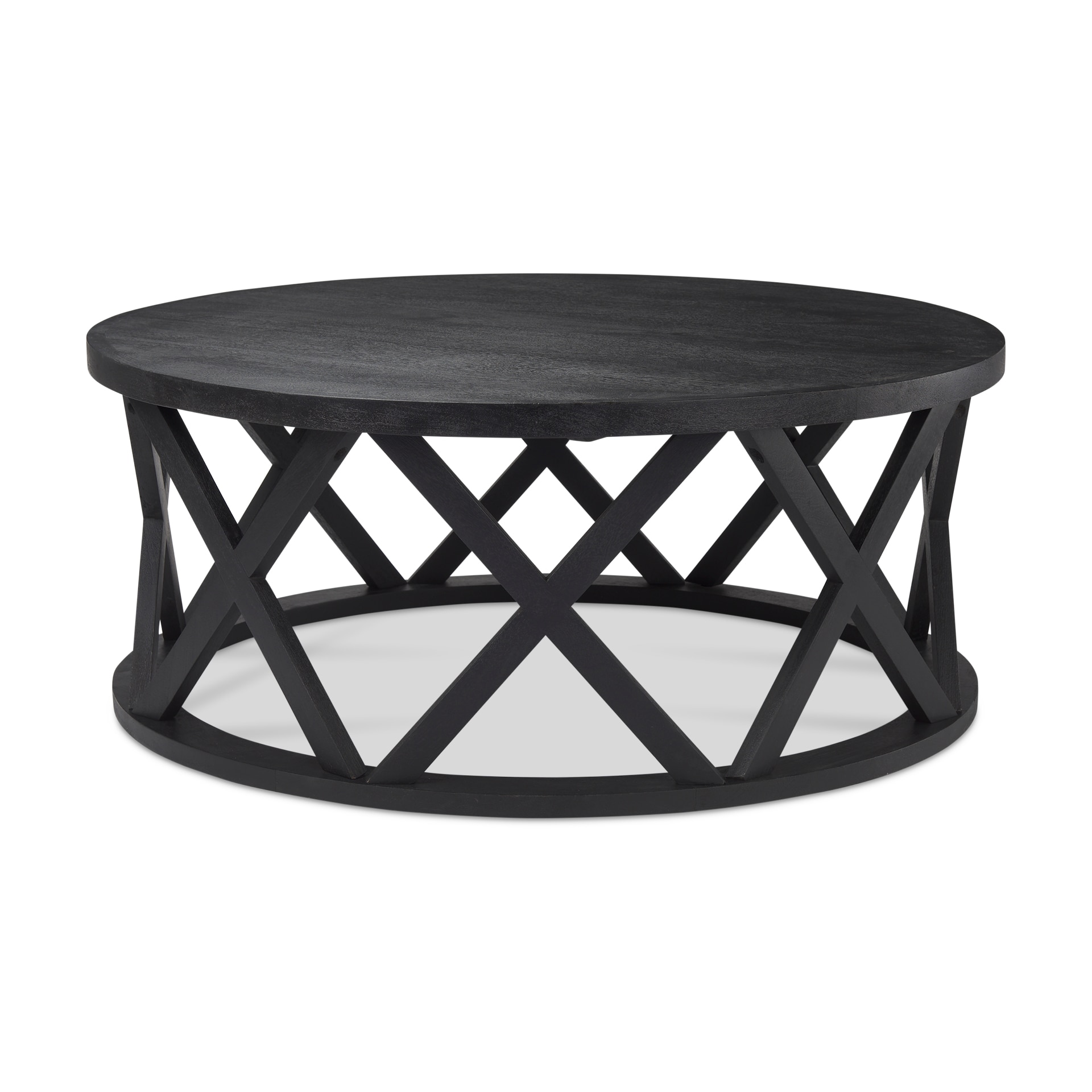 Mercana 69745 Fine Sandblast Mango Wood Rustic Coffee Table