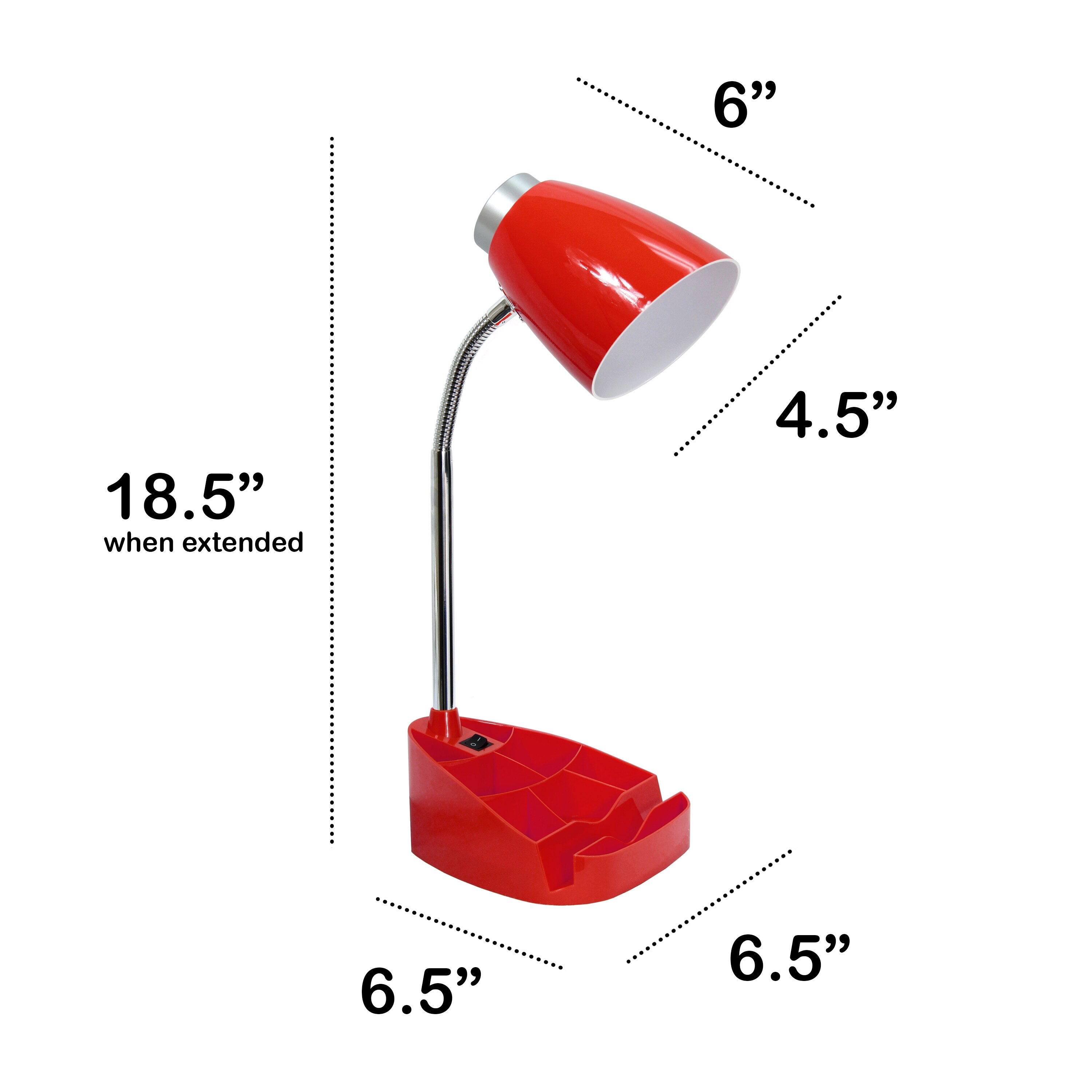 Creekwood Home CWD-1001-RE Desk-Table-Lamps - View #3