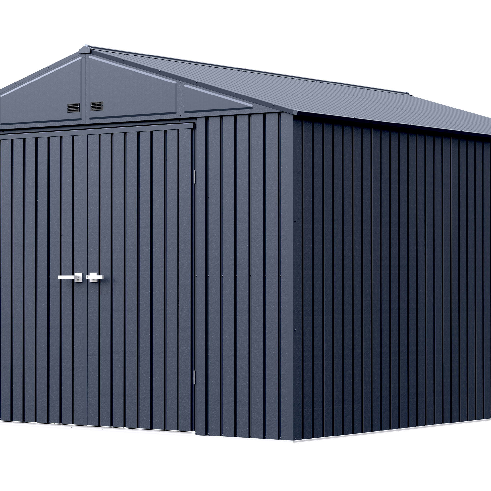 Arrow 10-ft x 12-ft Elite Galvanized Steel Storage Shed in the Metal ...