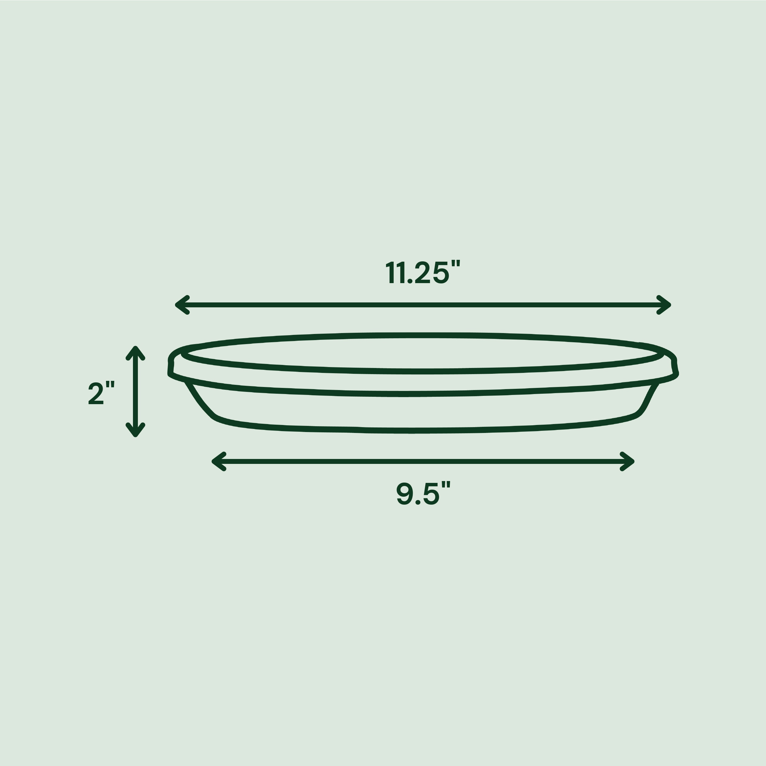 Bloem 11.25-in Charcoal Plastic Plant Saucer in the Plant Saucers ...