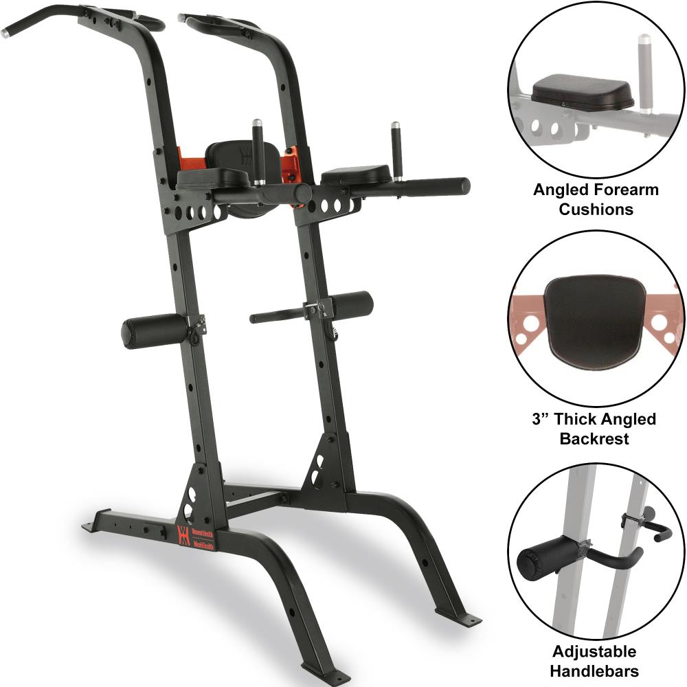 Women's Men's Adjustable Power Tower in Fitness Towers department at Lowes.com