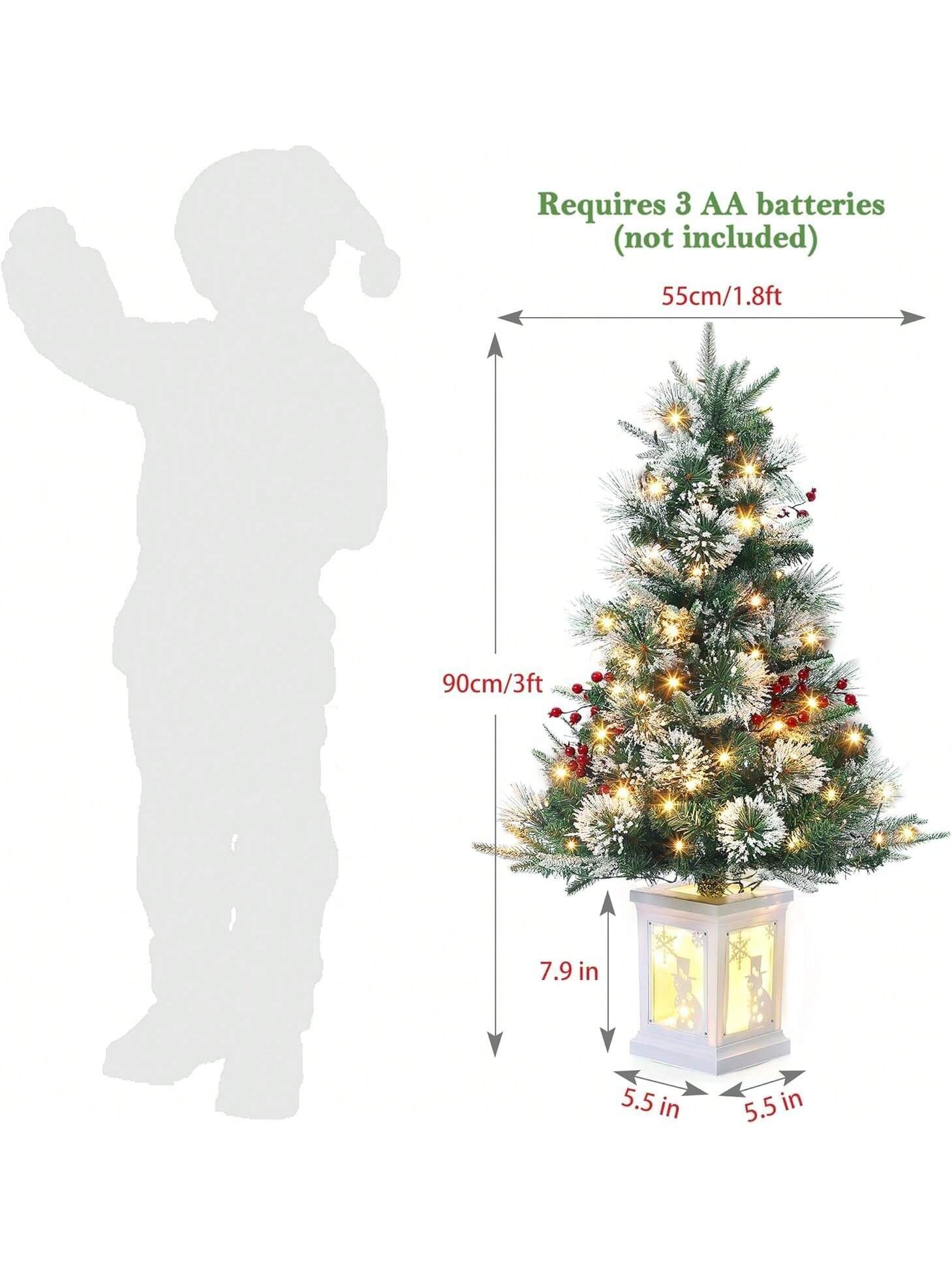 Qeetex BY-PHO-0WIHF0H9 Artificial-Christmas-Trees - View #5