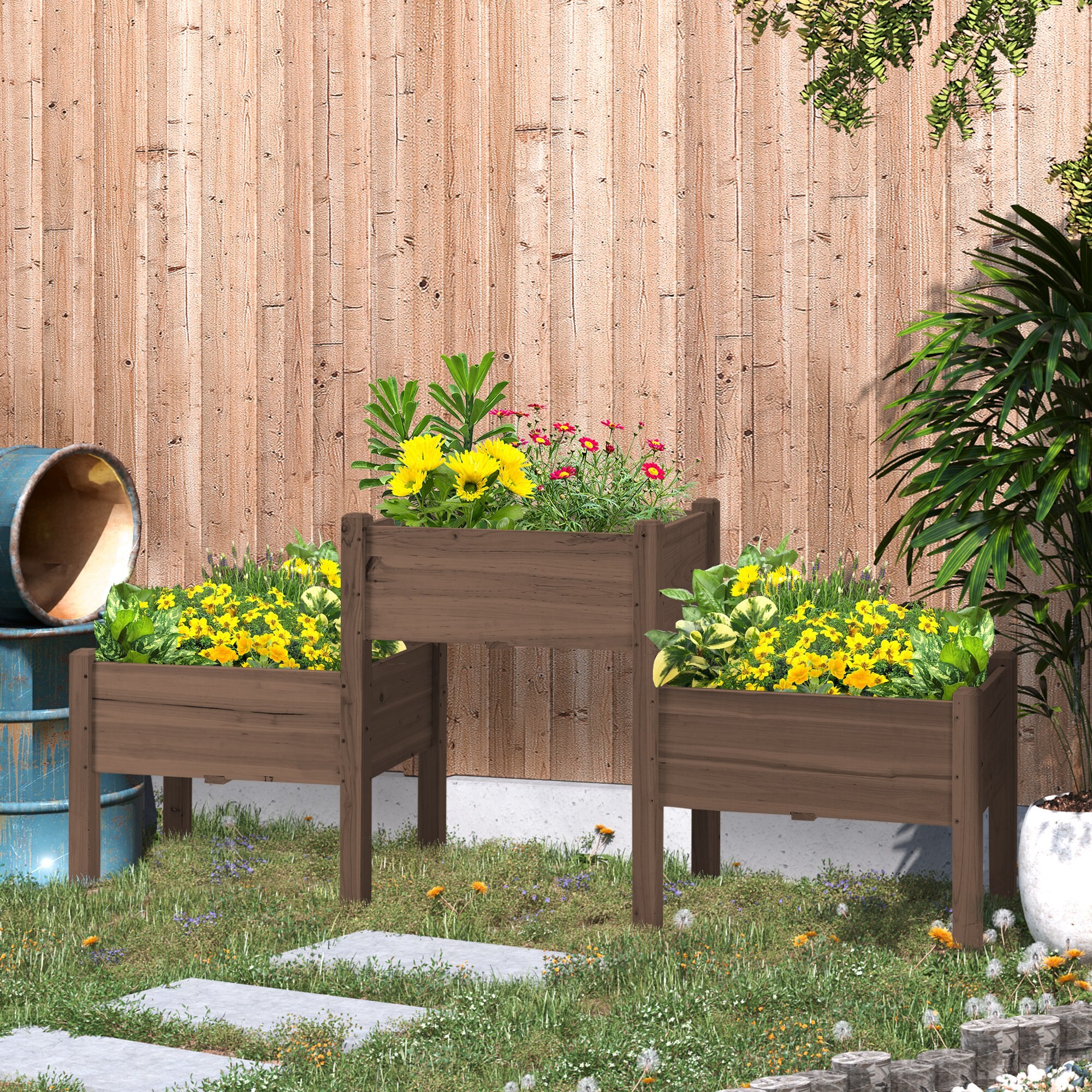 Huluwat DJ-5P217236 Raised-Garden-Beds - View #10