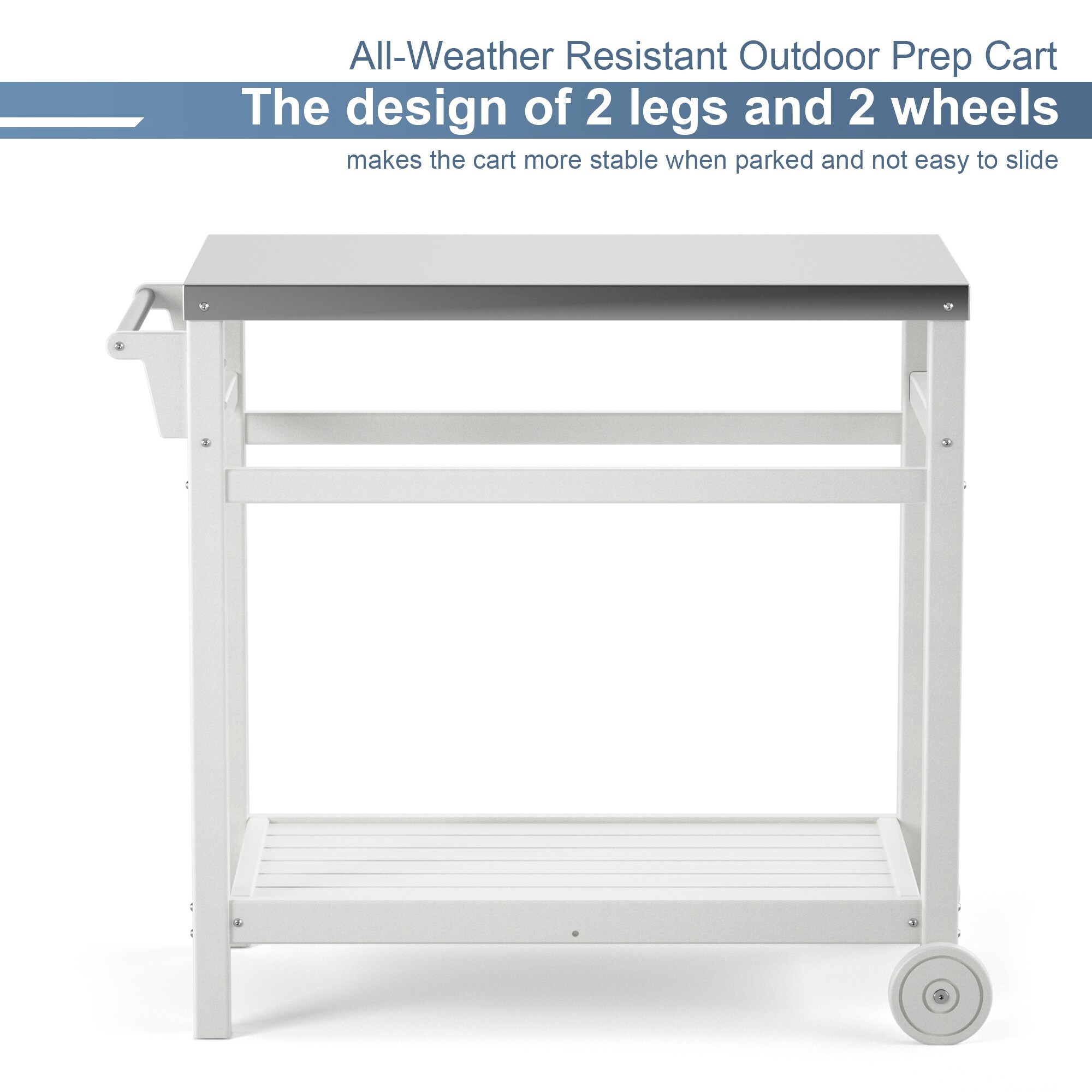 Poly furniture KC-SS01-WT Grill-Carts-Grill-Stands - View #4