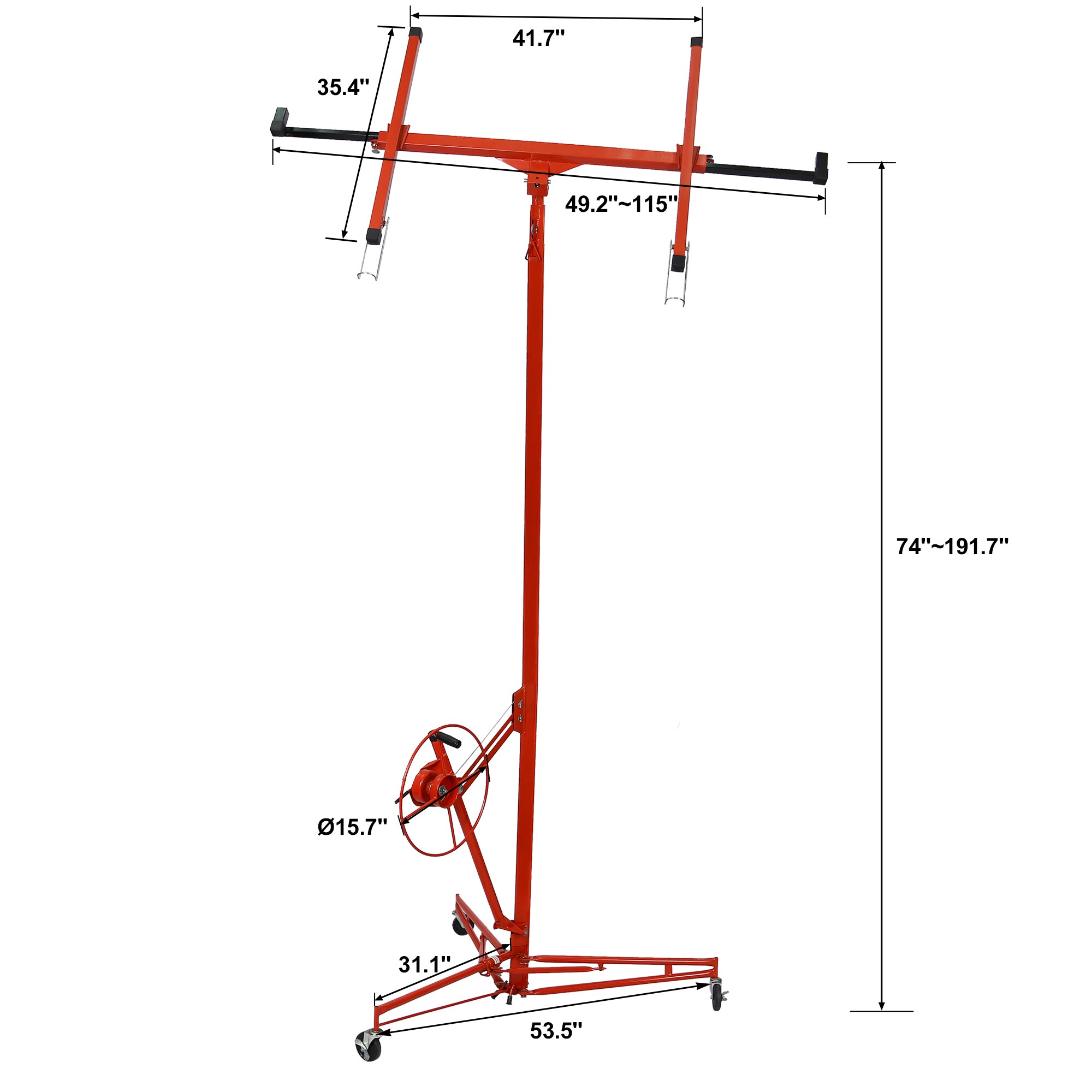 Dexmalle W465137159 Drywall-Panel-Carriers - View #3