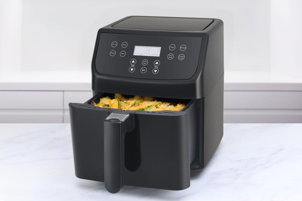 COMFEE' 5.8Qt Digital Air Fryer, Toaster Oven & Oilless Cooker, 1700W with  8 Pre