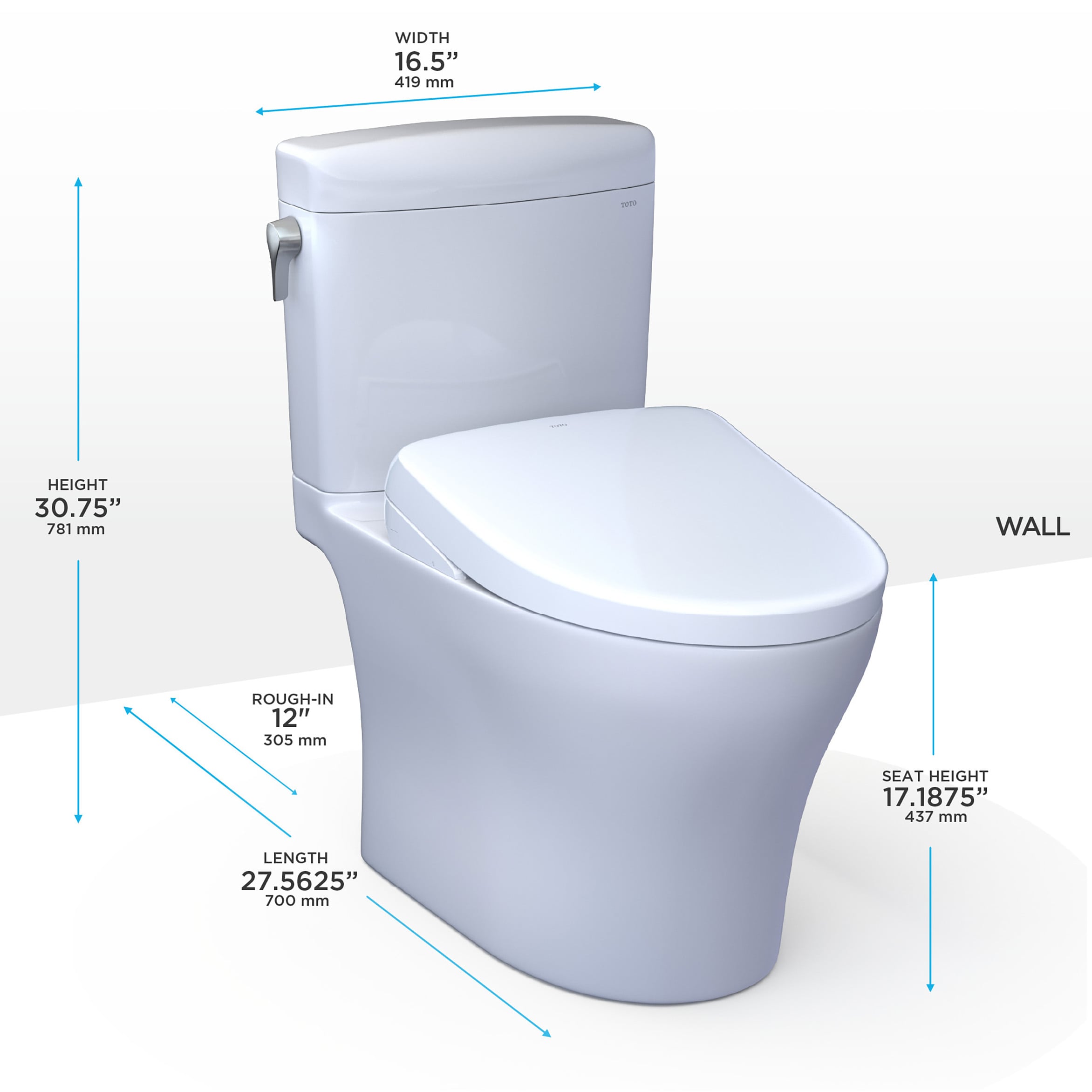 TOTO MW4364736CEMFGN-01 bidets - View #3