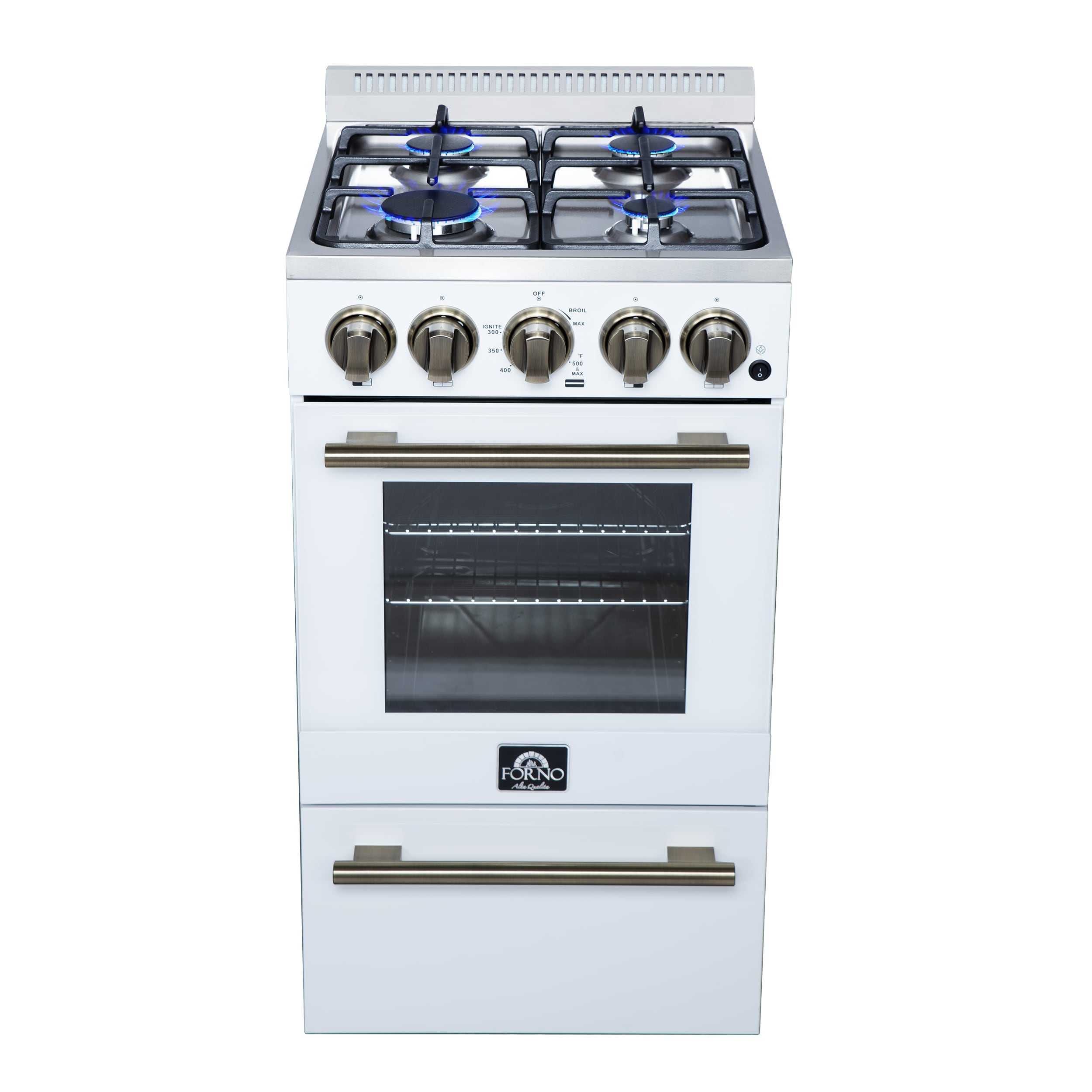 FORNO FFSGS6265-20WHT Freestanding-Gas-Ranges - View #2