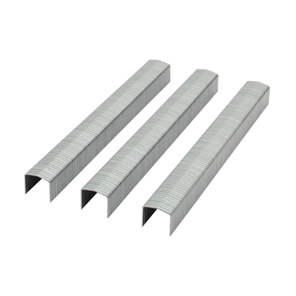 STANLEY-BOSTITCH STCR50193/8-1M 3/8-in Leg x 7/16-in 3/8-in Round Crown Collated Finish Staples (1000-Per Box)