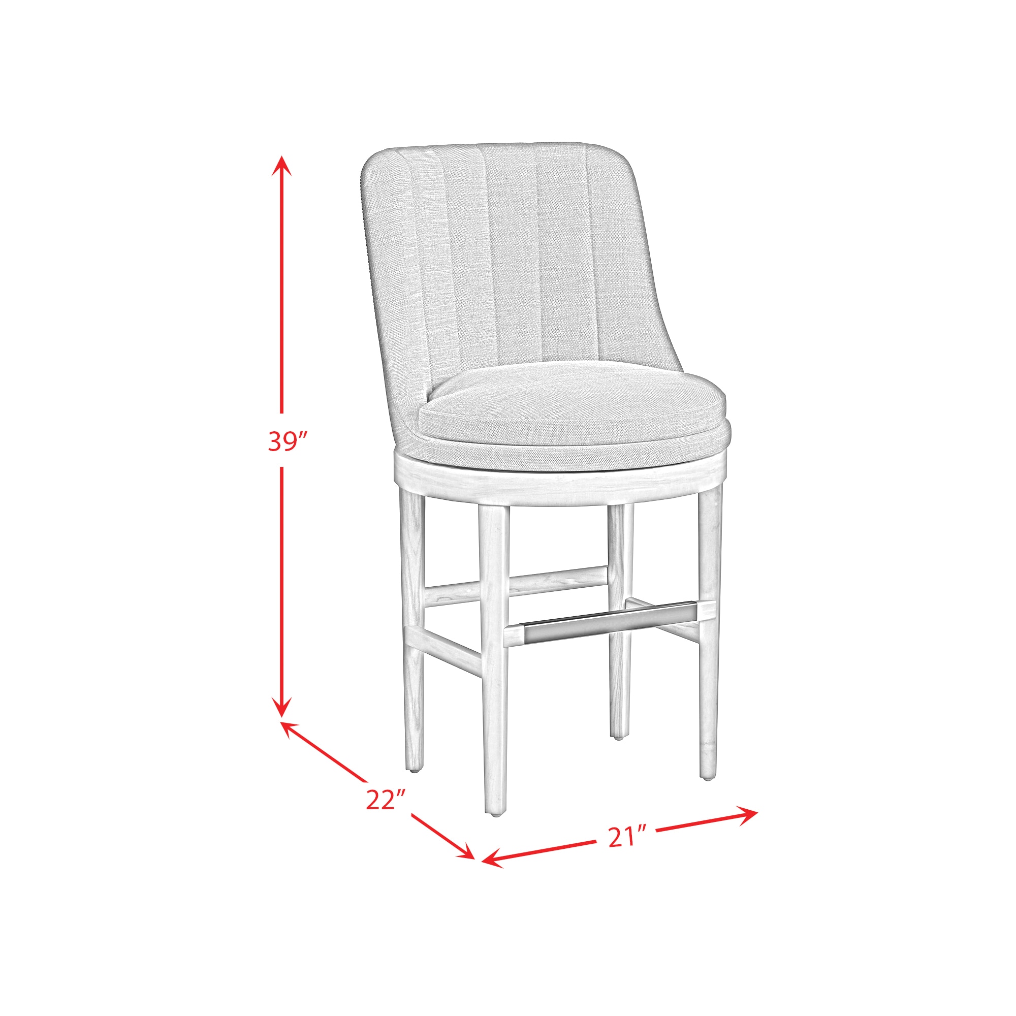 Picket House Furnishings D-13200-3-CST stools - View #8