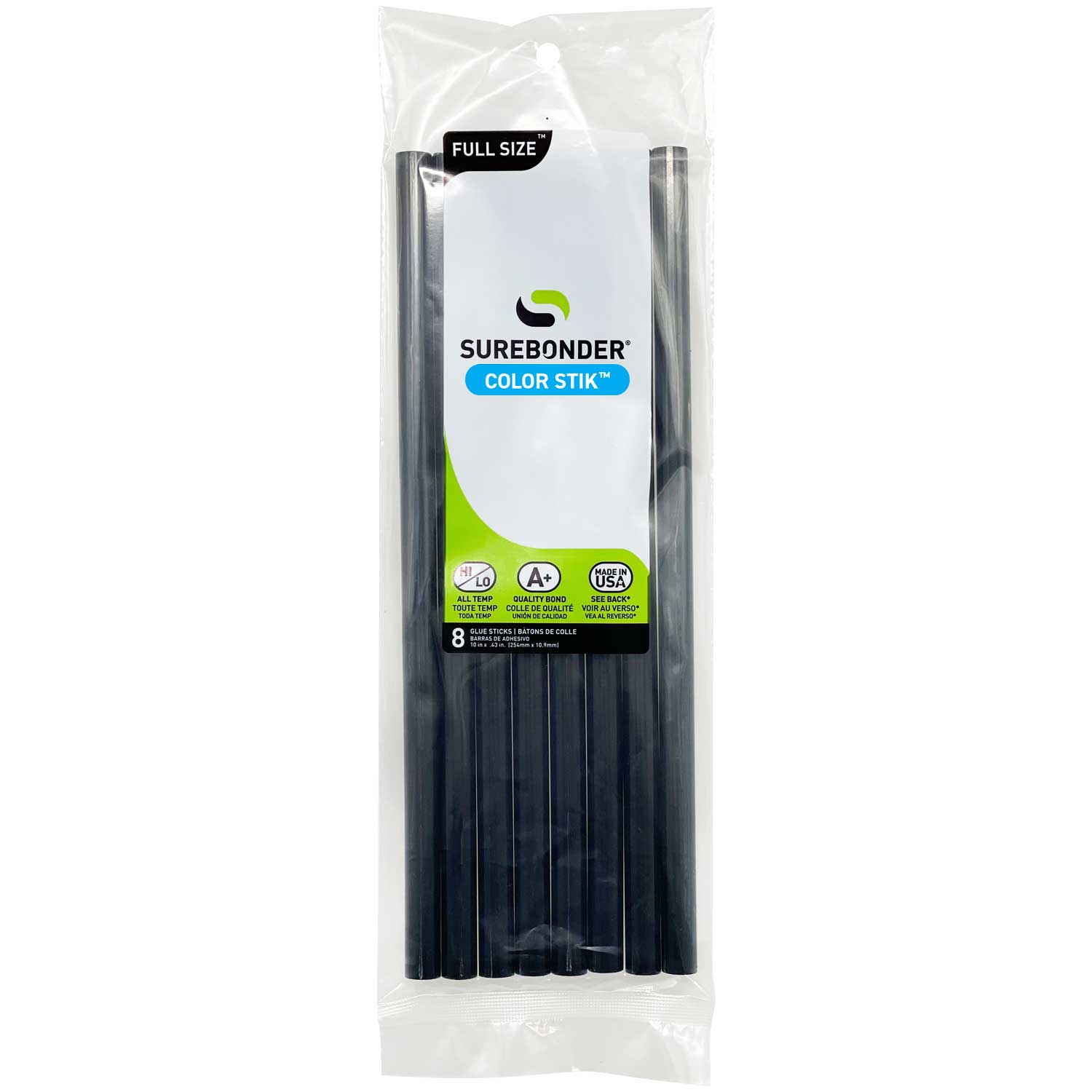 SUREBONDER General Purpose 8 -Pack 10-Inches L 0.43-Inches Dia #CO-8R10BL
