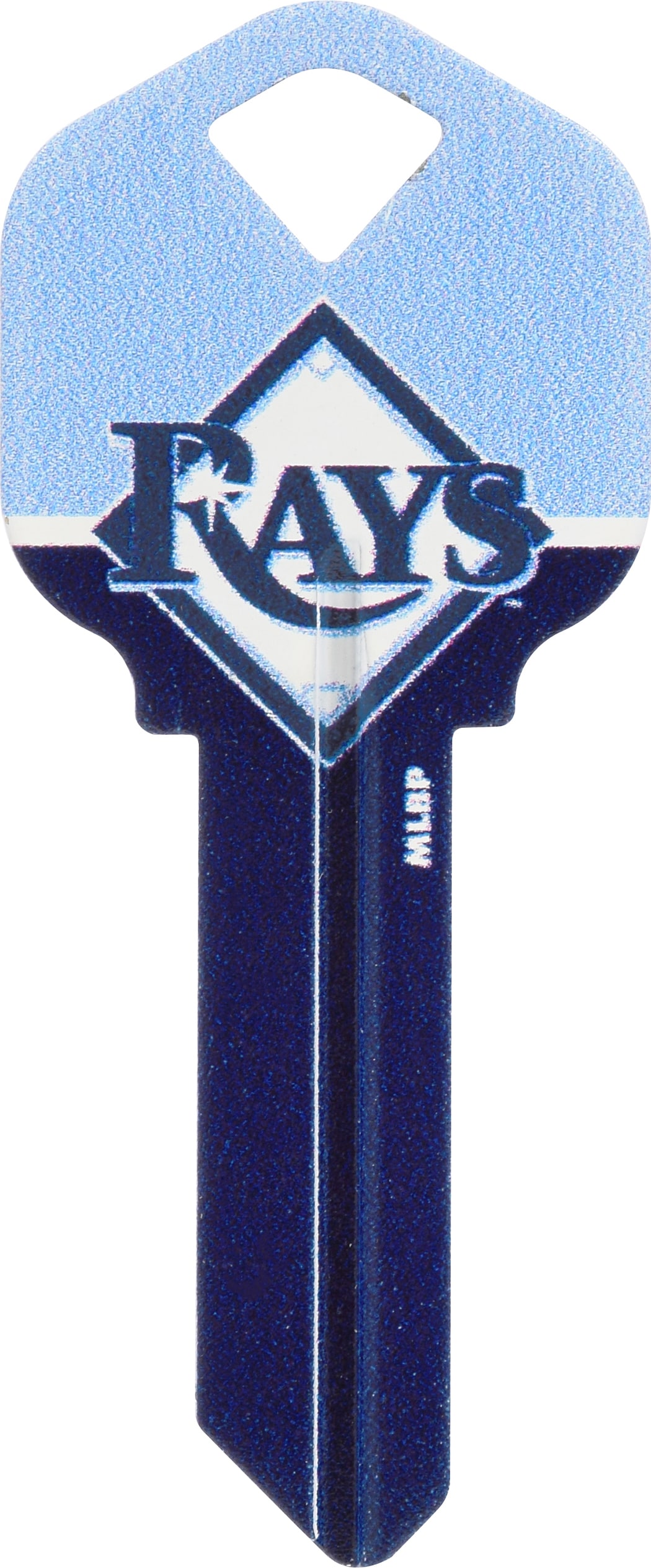 Fanatix 89679 Tampa Bay Rays Multicolored Sports Key Brass House/Entry Key Blank