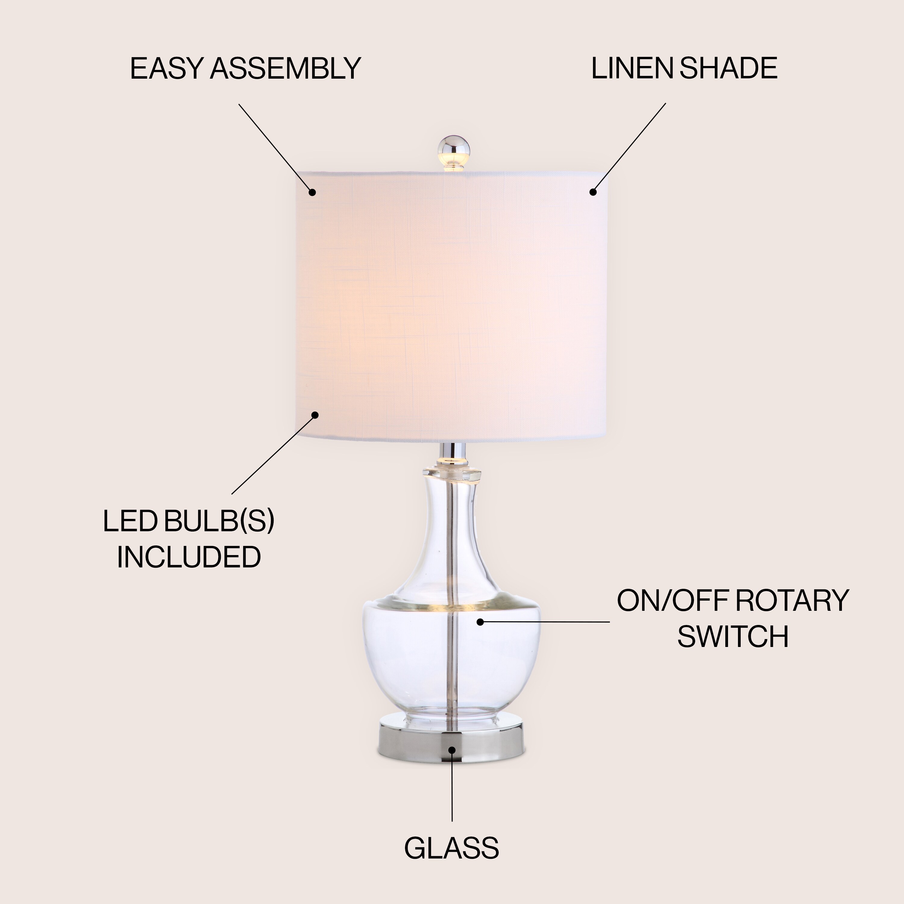 JONATHAN  Y JYL1029A Table-Lamps - View #3