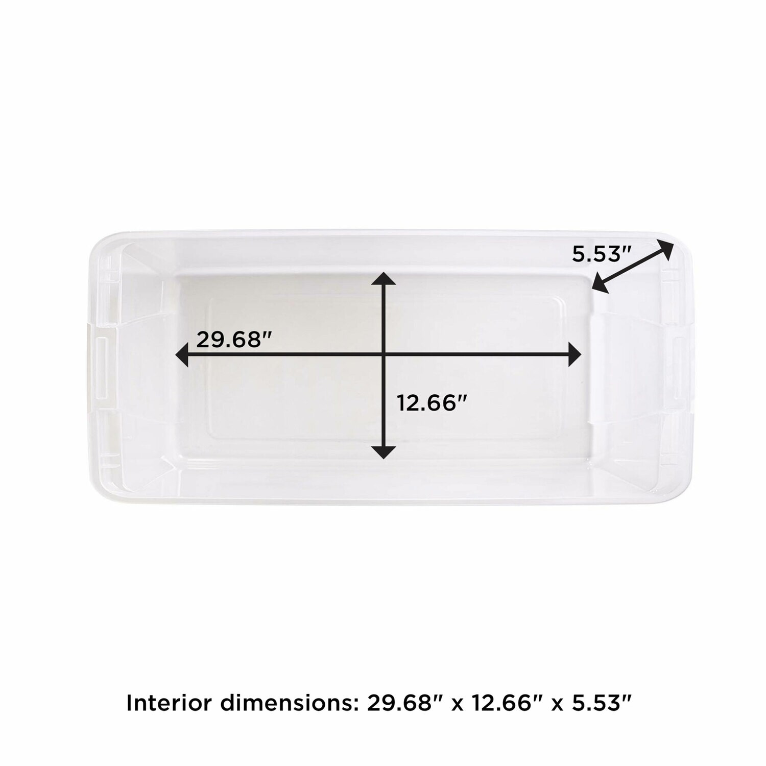 Homz Products 324382 Plastic-Storage-Totes - View #9
