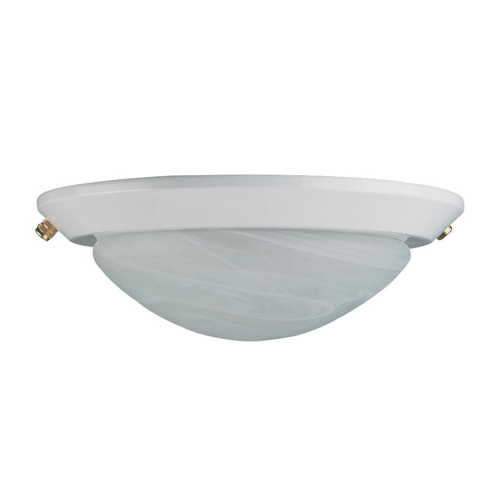 Sunset Lighting Y-260A-S-WH-MB-LED 2-Light White LED Ceiling Fan Light Kit ENERGY STAR