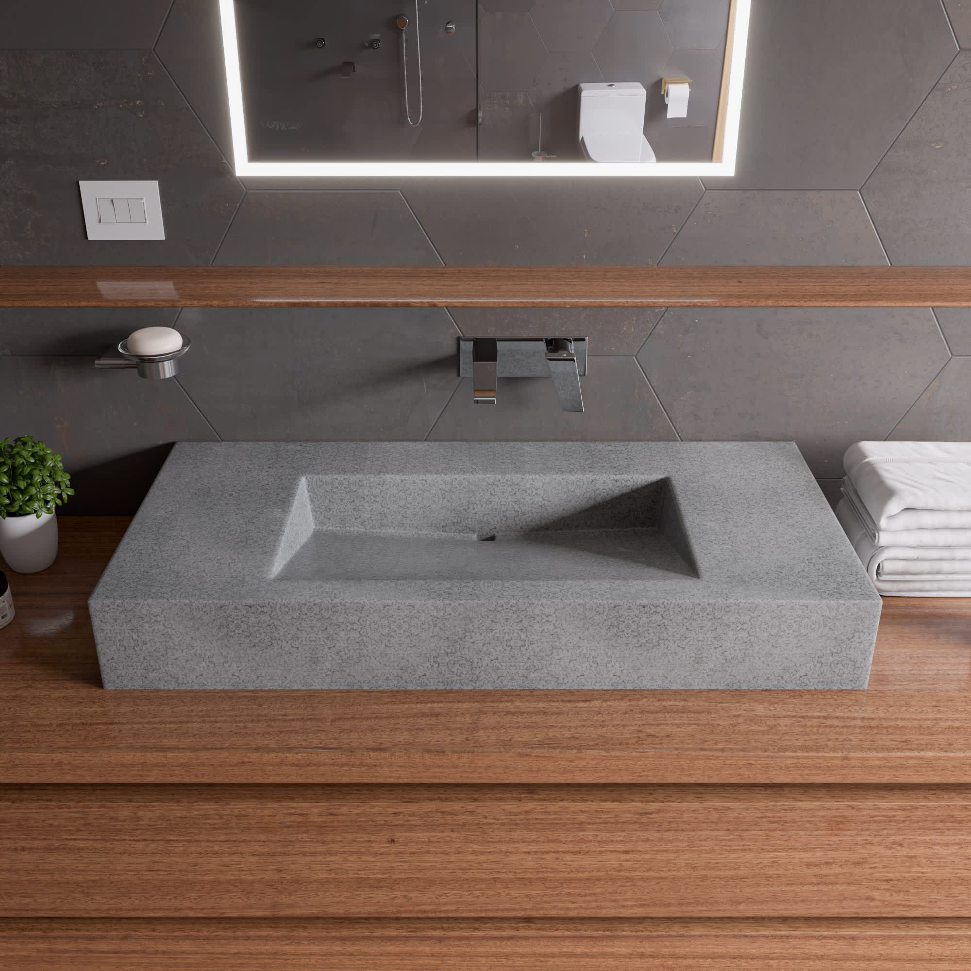 ALFI ABCO40R Bath-Sink - View #2