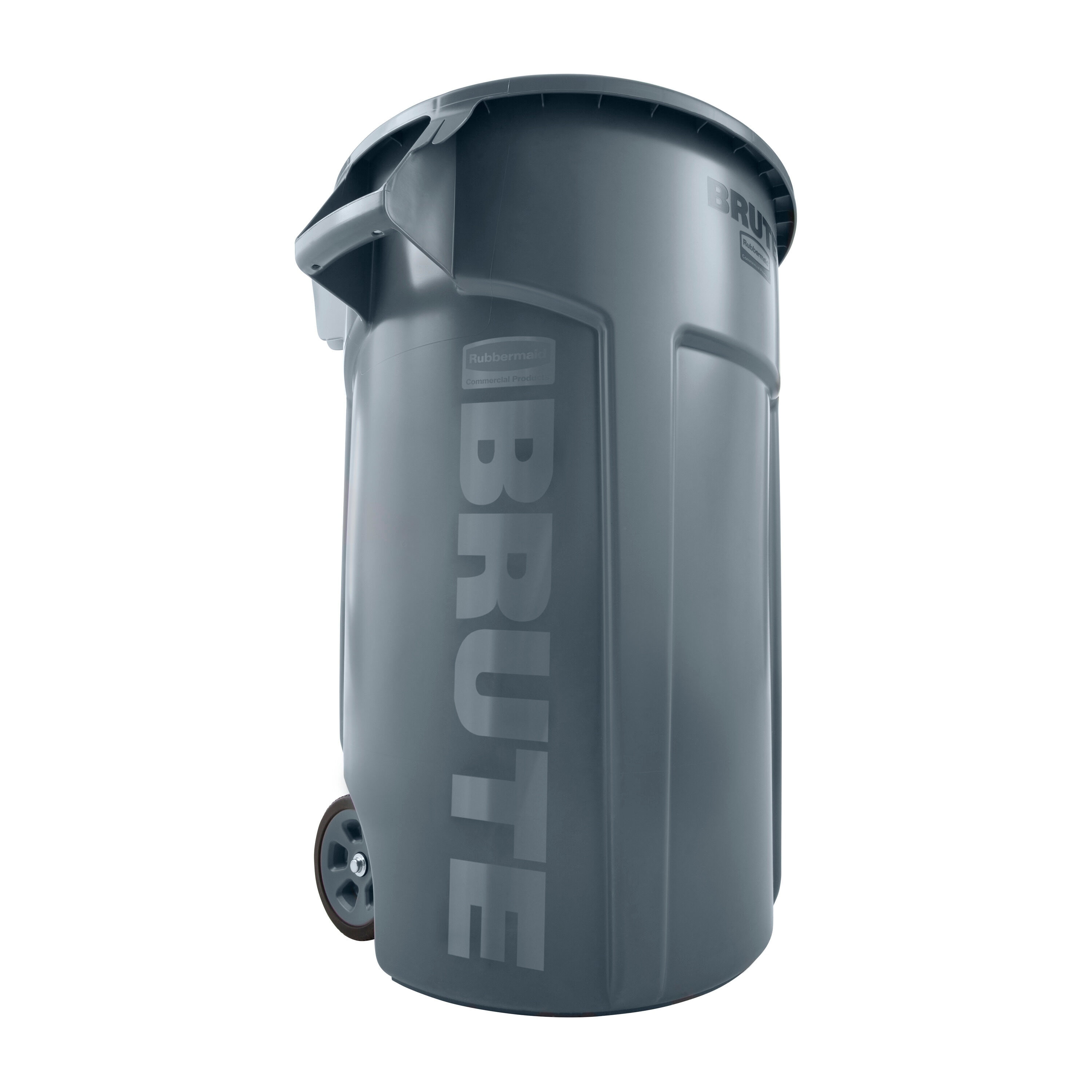 Rubbermaid Commercial Brute Vented Trash Receptacle Round 44 gallon Blue  Sold as one waste receptacle - Office Depot