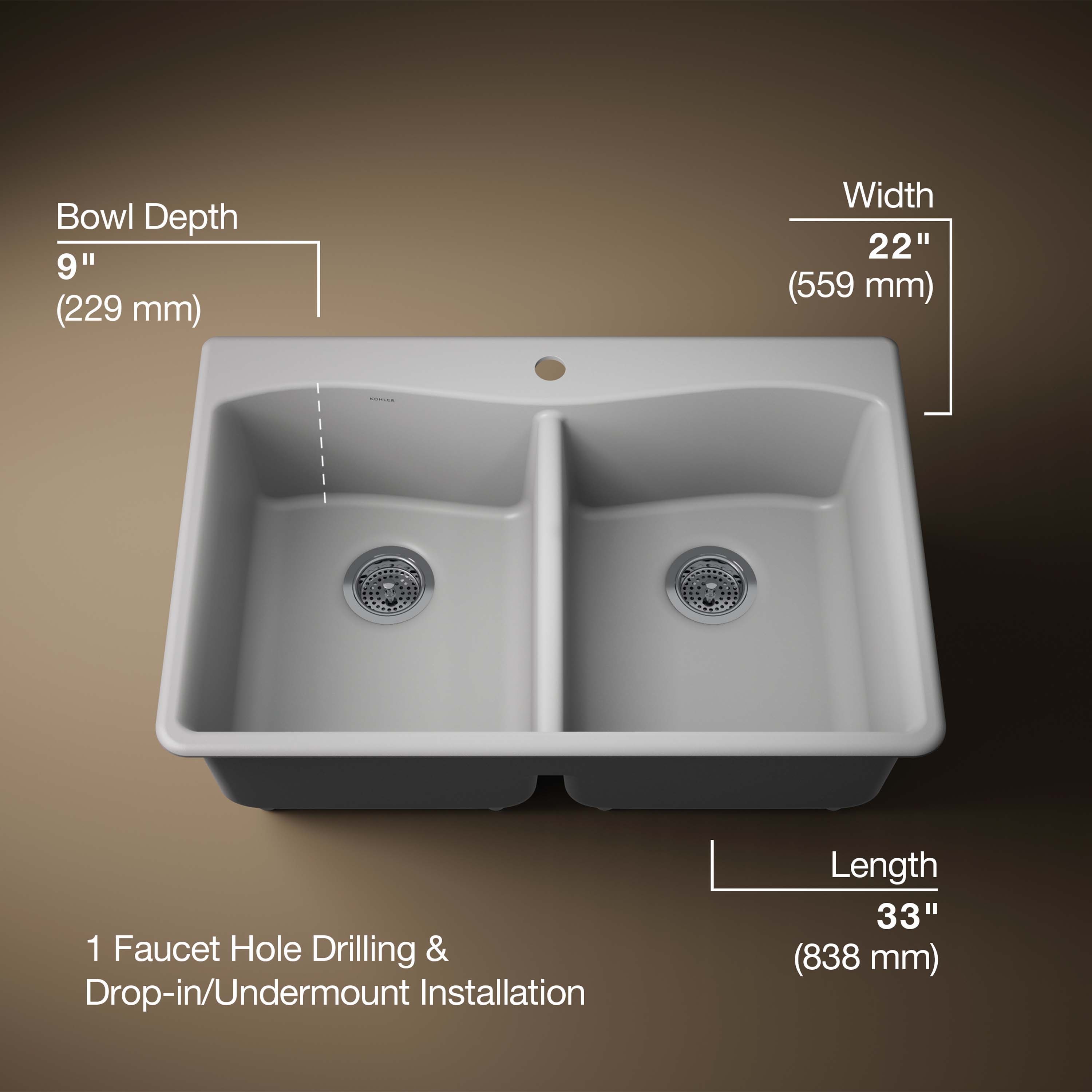 KOHLER R8185-1-CM4 Kitchen-Sinks - View #4