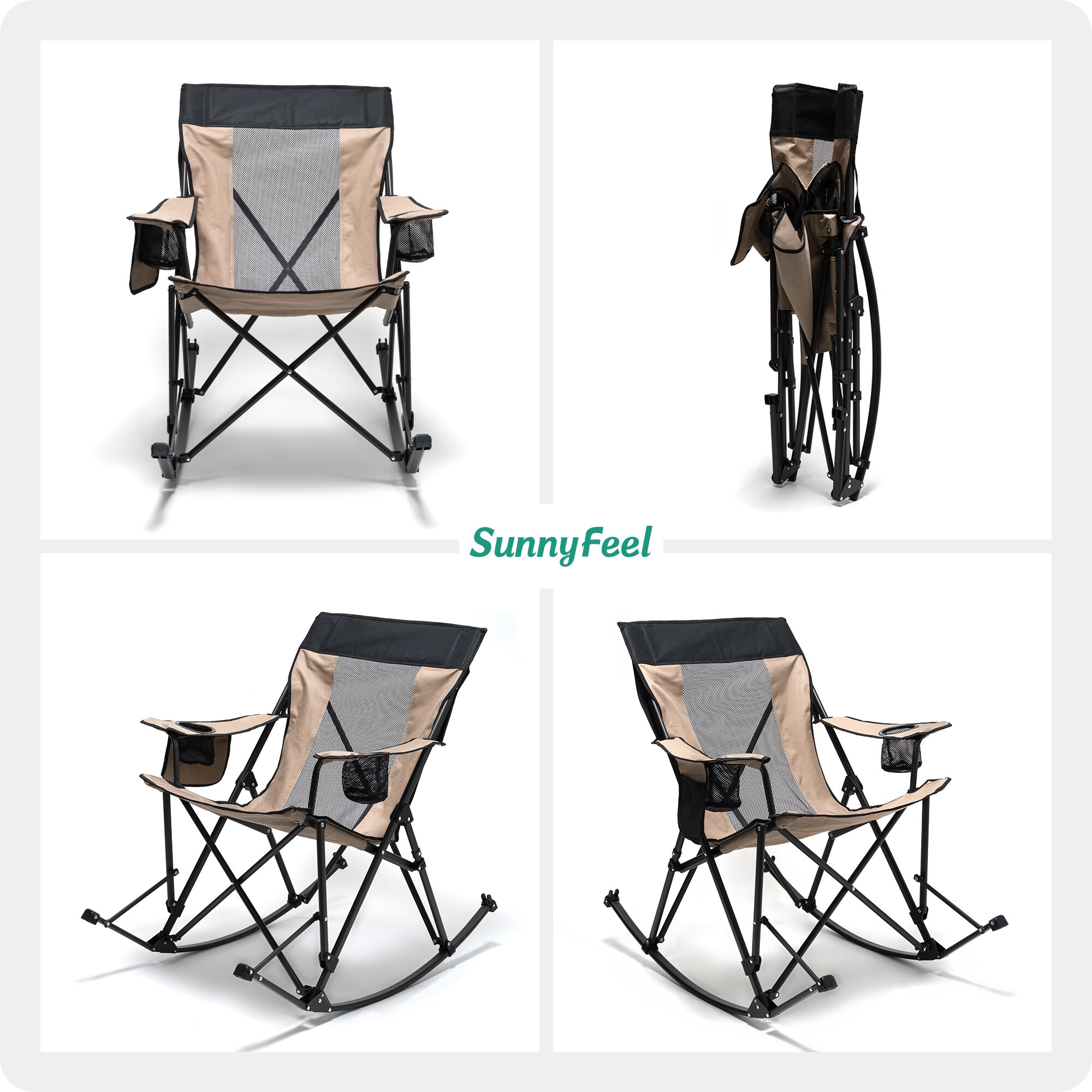 Clihome CL-P2AC2457XGY1 Beach-Camping-Chairs - View #6