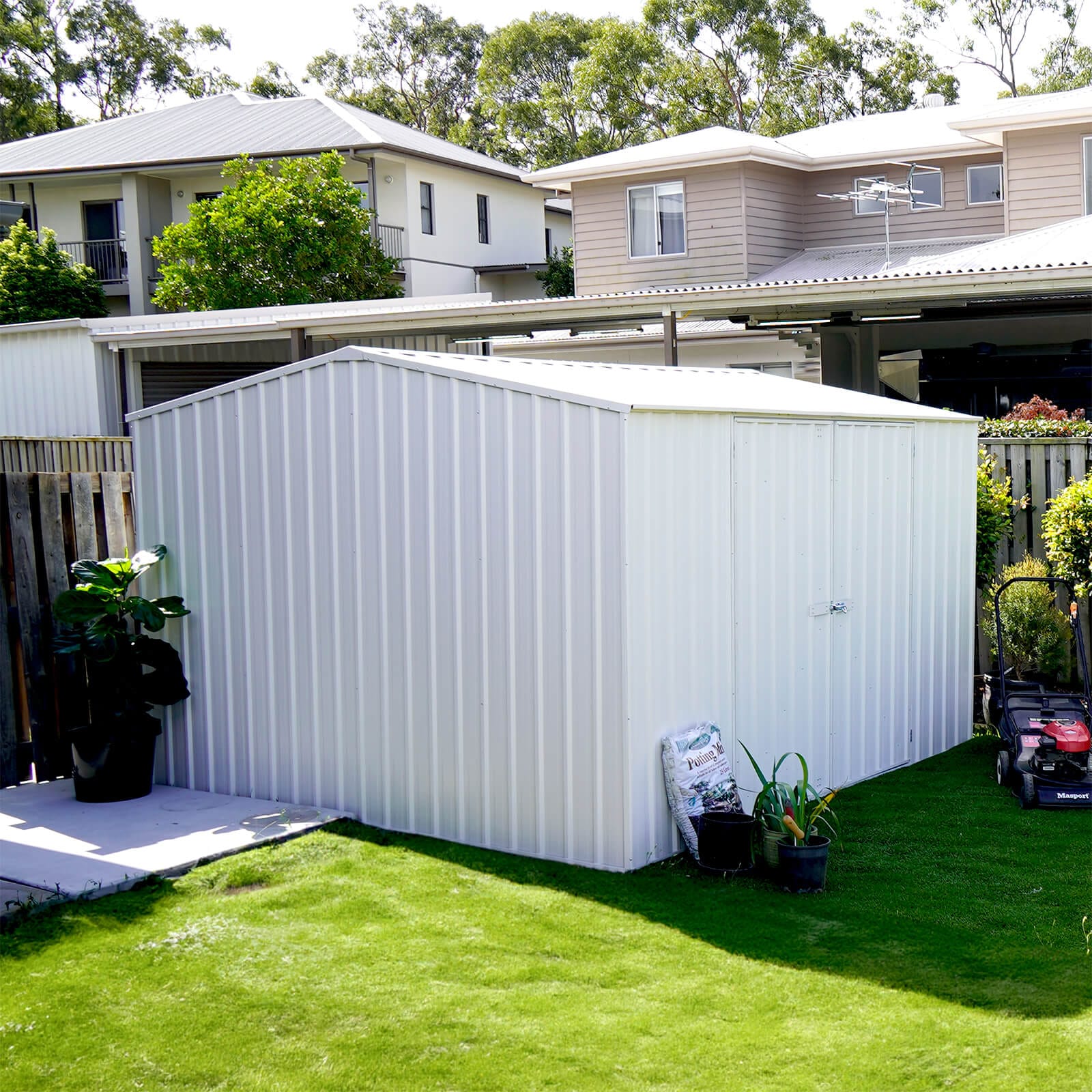 ABSCO AB1007 Metal-Storage-Buildings-Sheds - View #2
