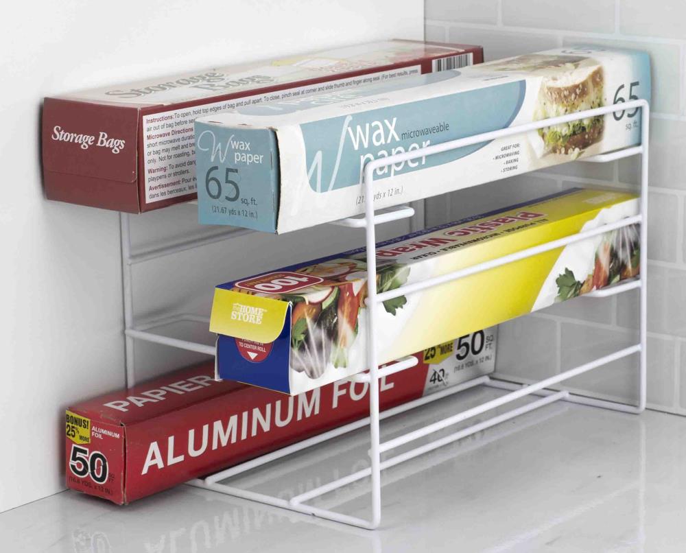 9 Plastic Wrap & Foil Organizers to Contain Clutter In Your Kitchen