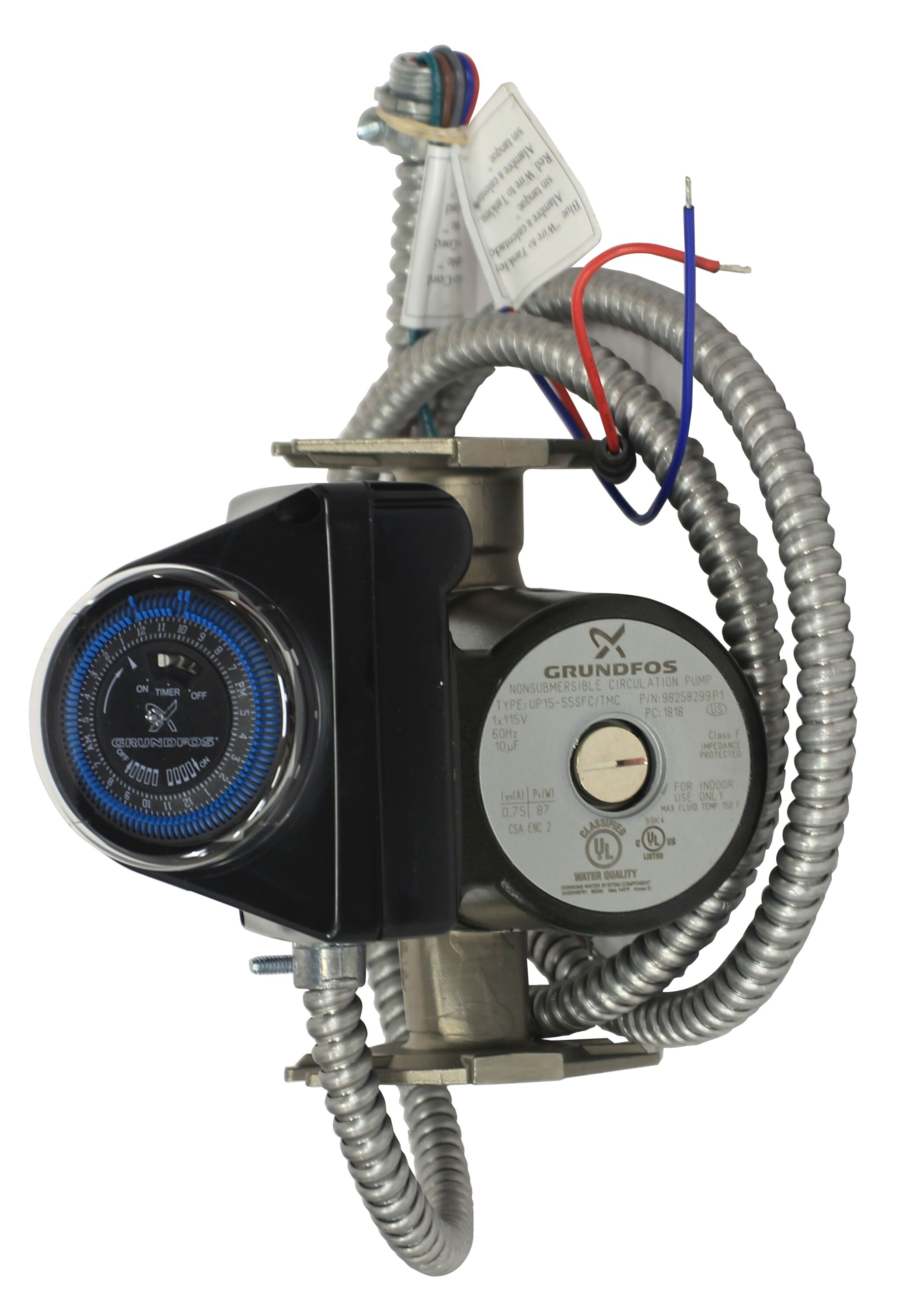 Rinnai GTK15 Stainless Steel Recirculating pump For Tankless Gas Water Heater