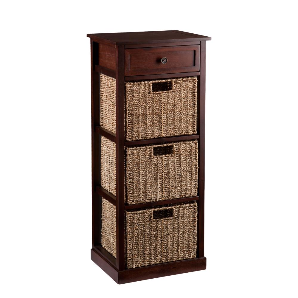 Colton 4-Basket Storage Cabinet