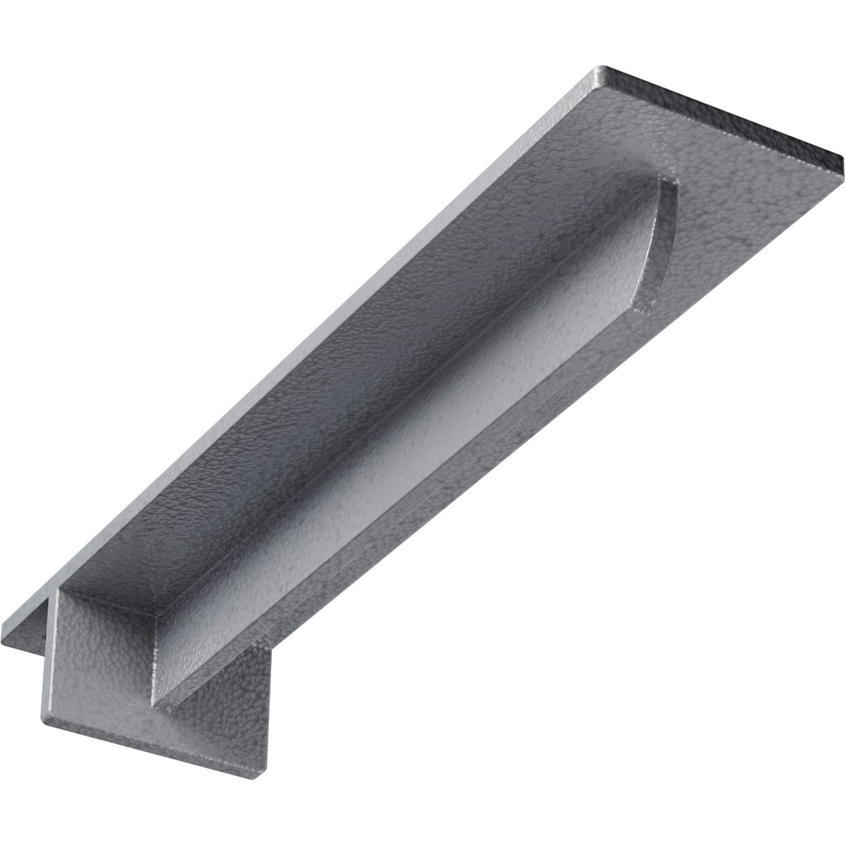 Ekena Millwork BKTM03X14X02HEHLB Heaton Hidden 14-in x 3-in x 2-in Blue Steel Countertop support bracket