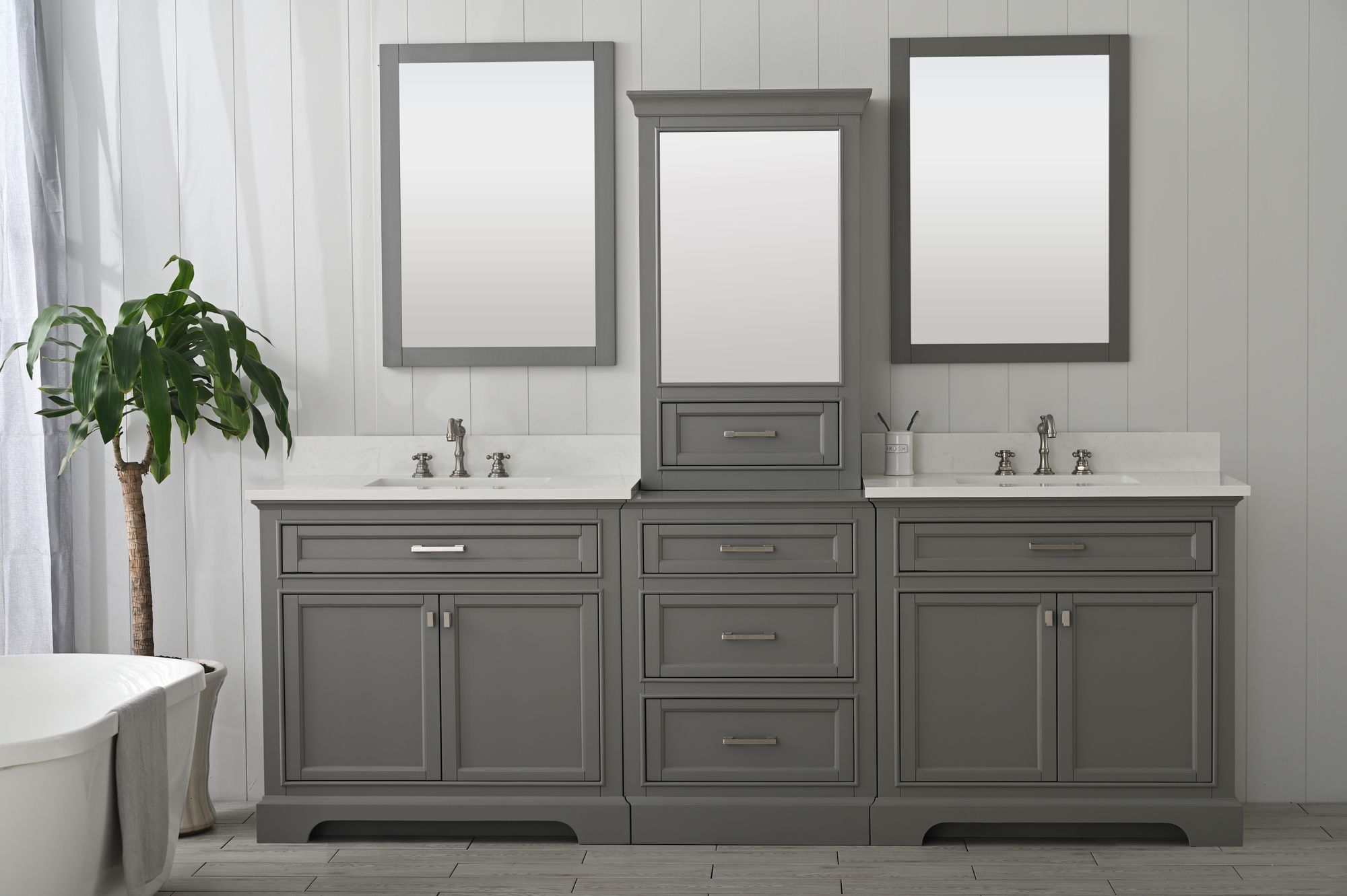 Design Element ML-84MC-GY Bath-Vanity-Combo - View #2