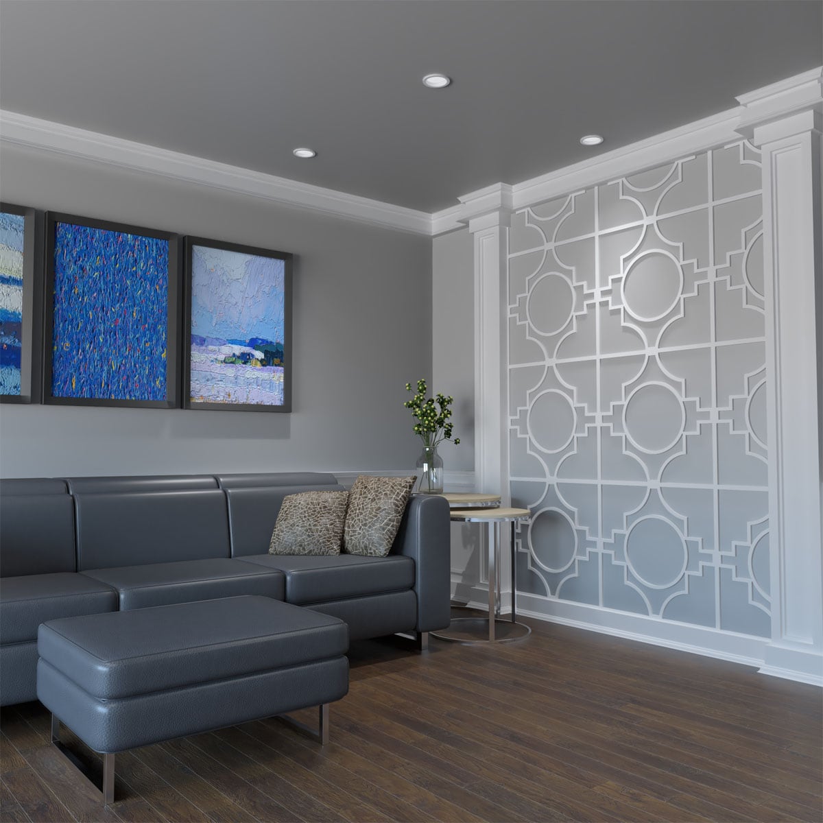 Ekena Millwork WALP24X24GYP Wall-Panels - View #3