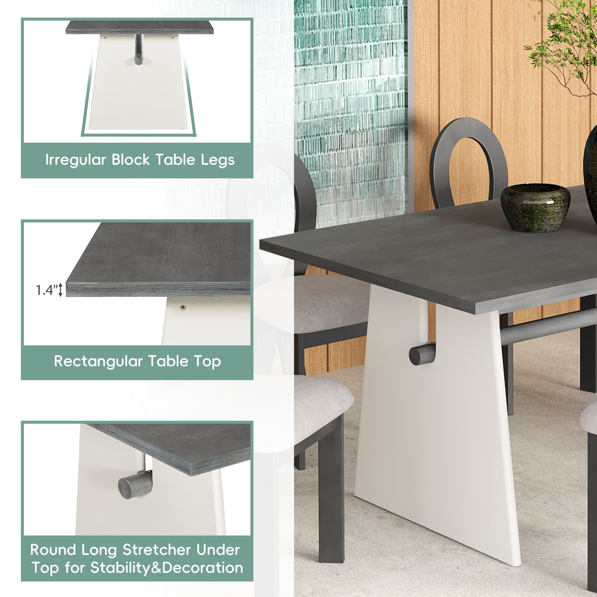 SINOFURN SYA330113BN Dining-Sets - View #4