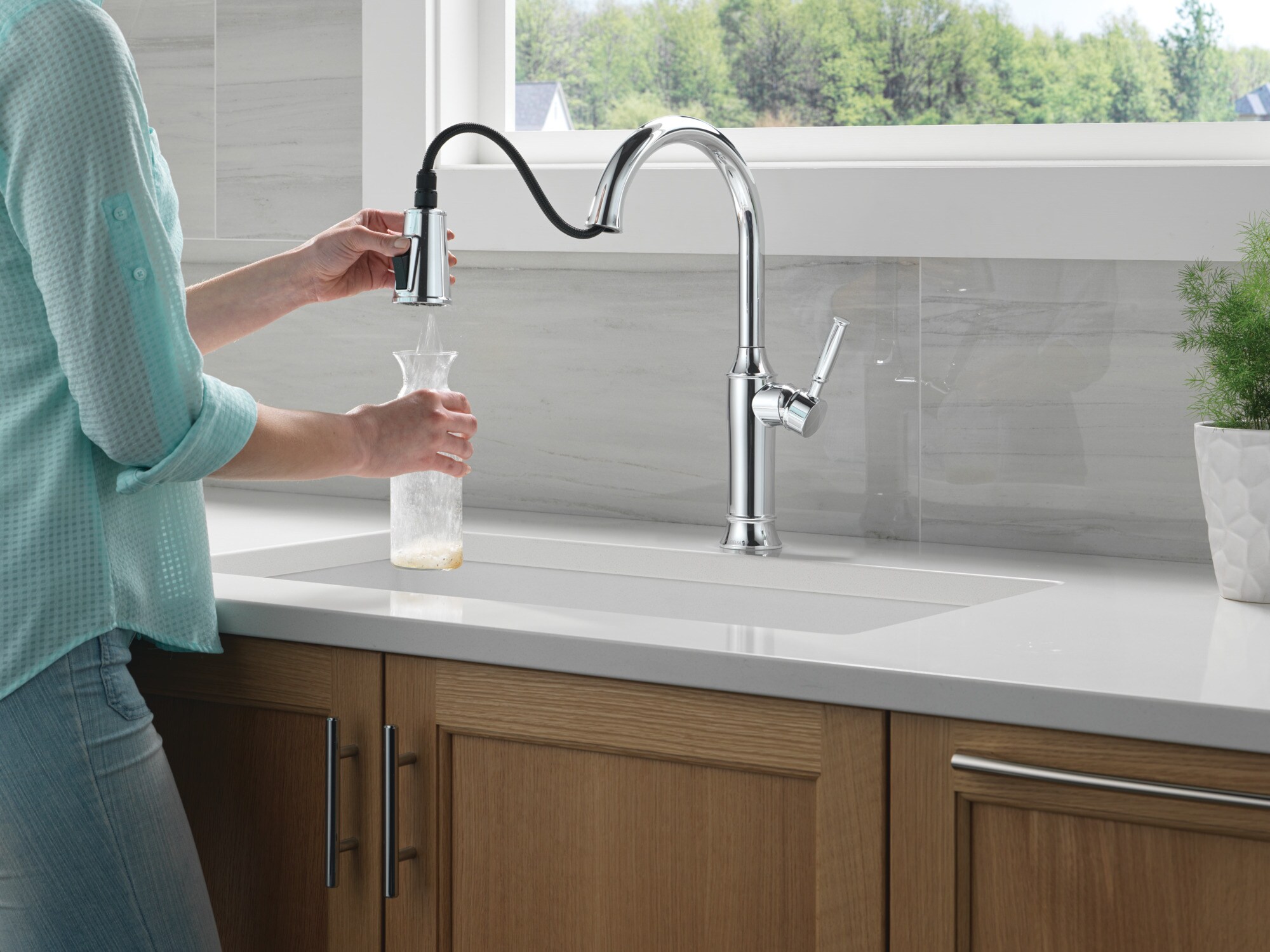 Delta 9184-PR-DST Kitchen-Faucets - View #13