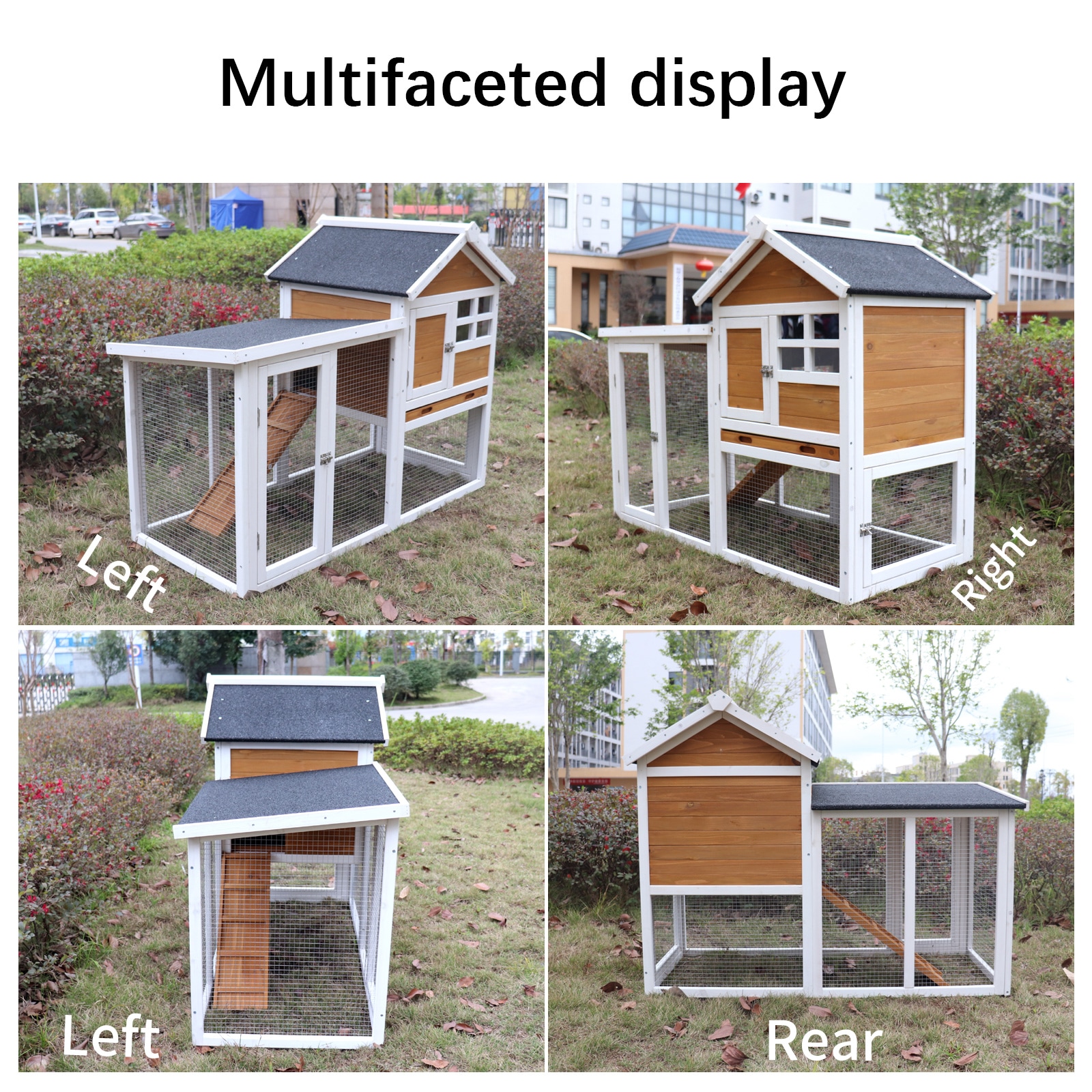 Siavonce XH68929 Chicken-Coops-Rabbit-Hutches - View #3