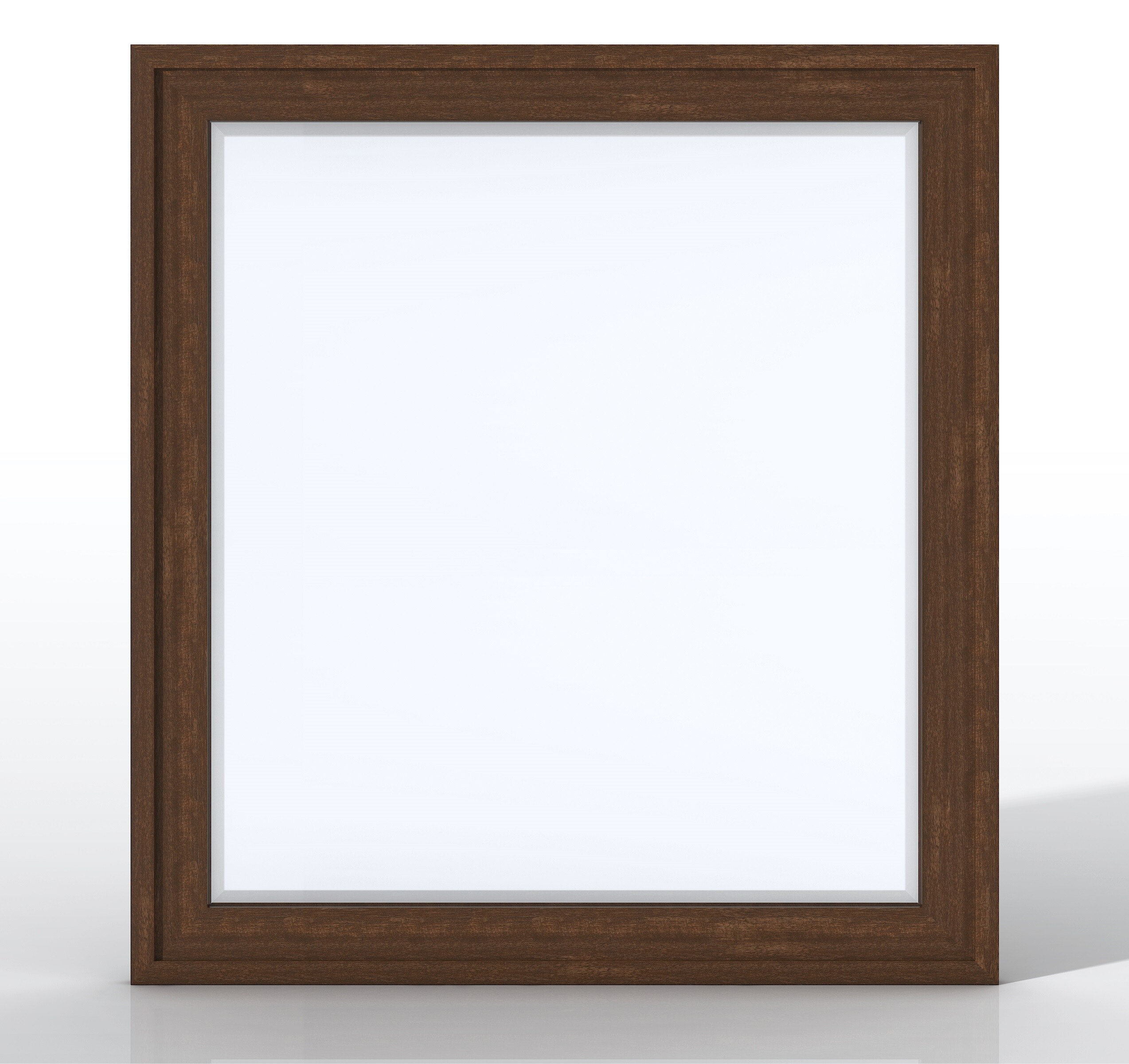 James Martin Vanities E444-M36-MCA Addison 36-Inches x 39-Inches Framed Rectangle Bathroom Vanity Mirror ( Mid-Century Acacia )