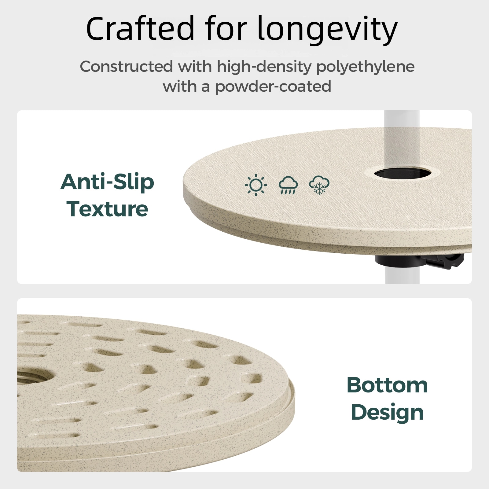 GlasFlength LW-G-HWUB003 Patio-Tables - View #3