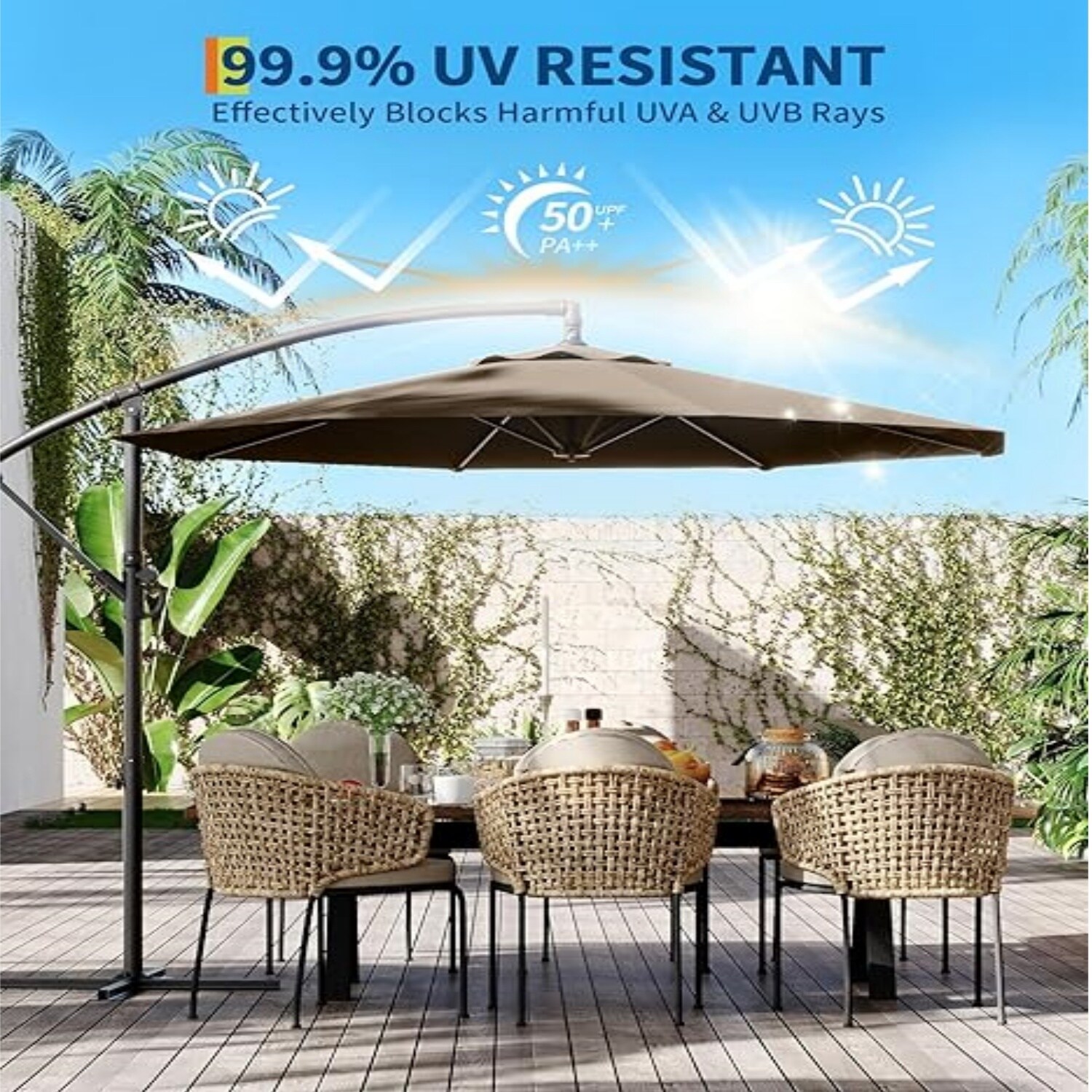 Qeetex LSHQQPPG-3347L5WV Umbrellas-2 - View #2