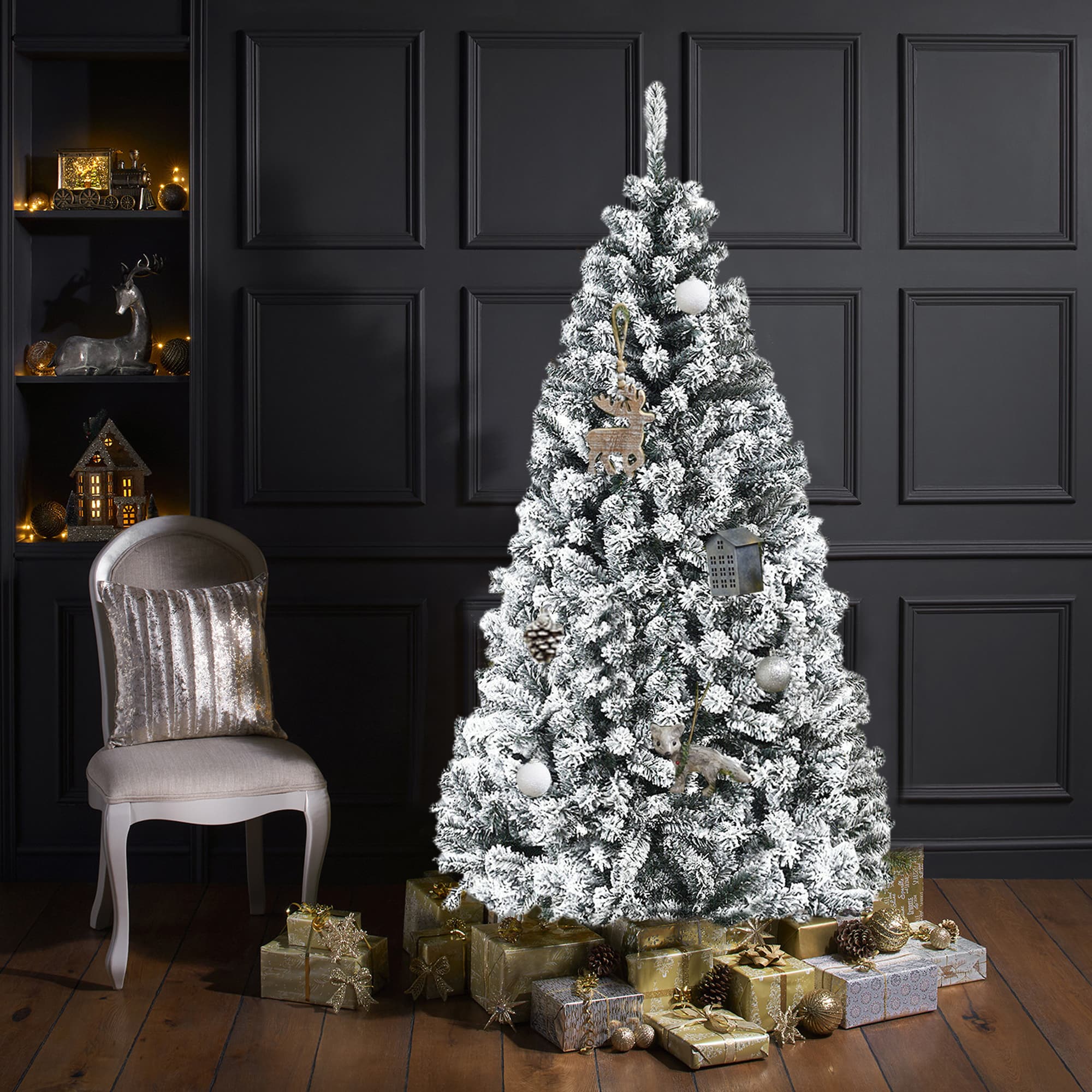 WELLFOR CM-HWY-22067 Artificial-Christmas-Trees - View #4