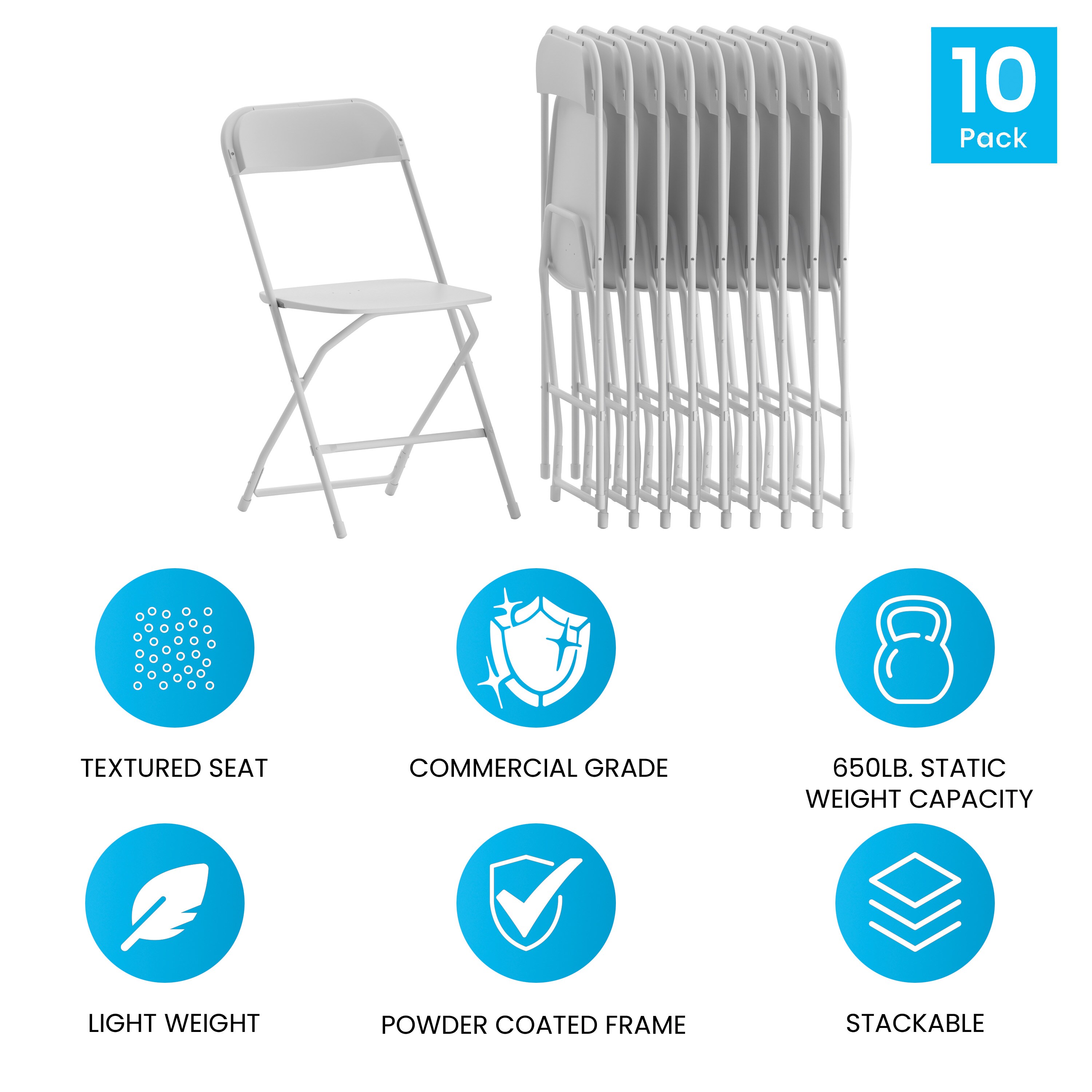 Emma + Oliver 889142892076 Folding-Chairs - View #3