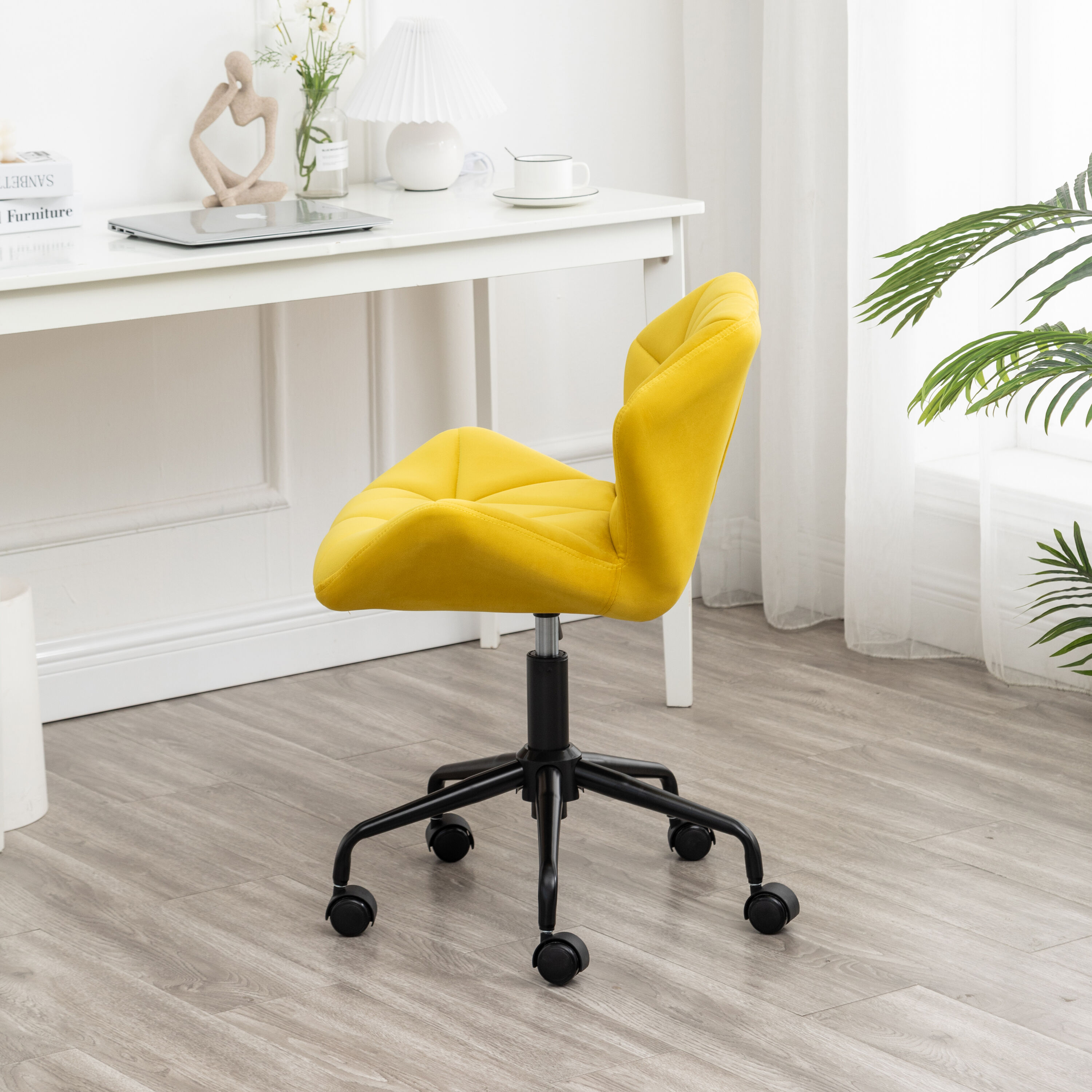 Roundhill Furniture OF1014YL Office-Chairs - View #4