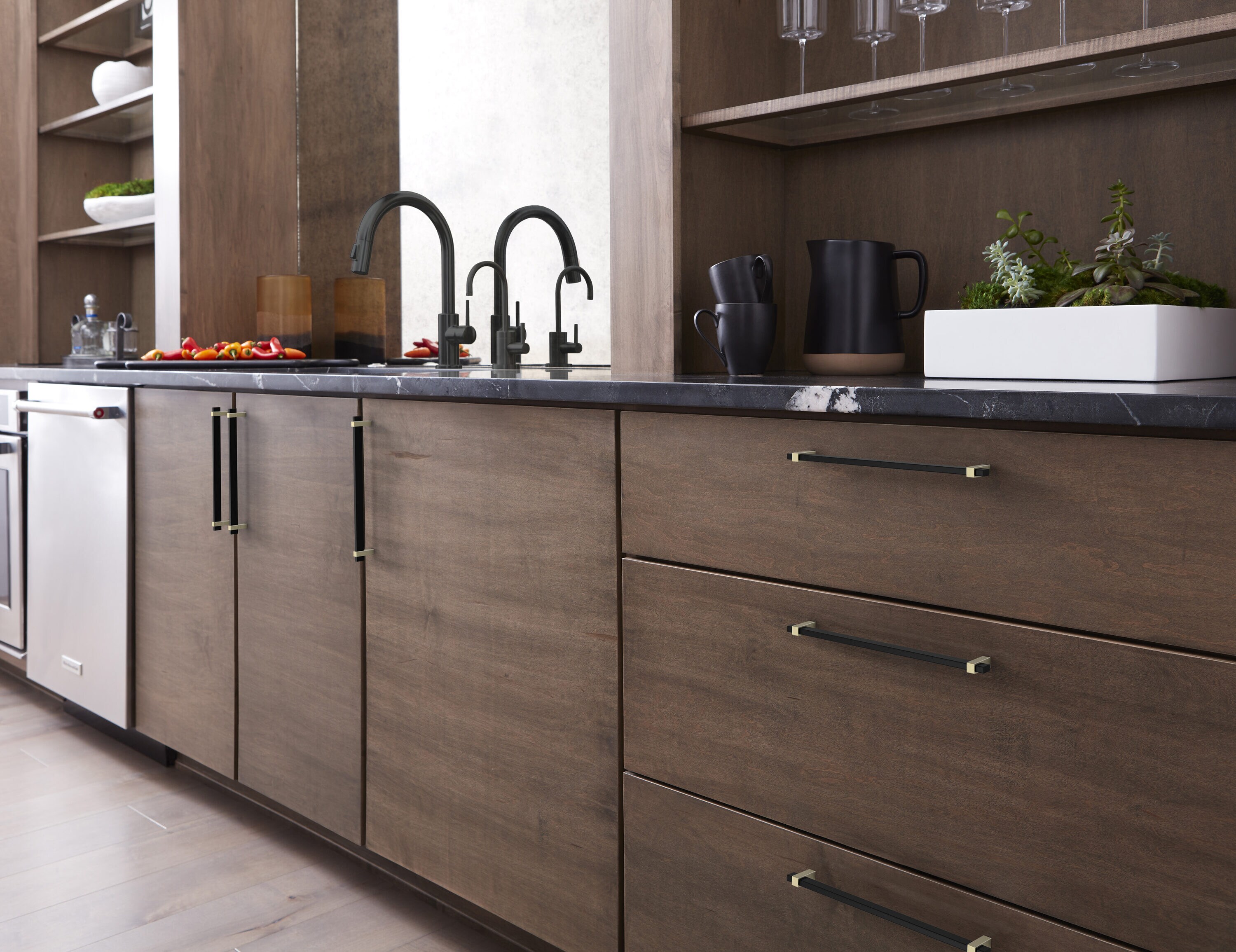 Amerock BP36726MBBBZ Cabinet-Pulls - View #2