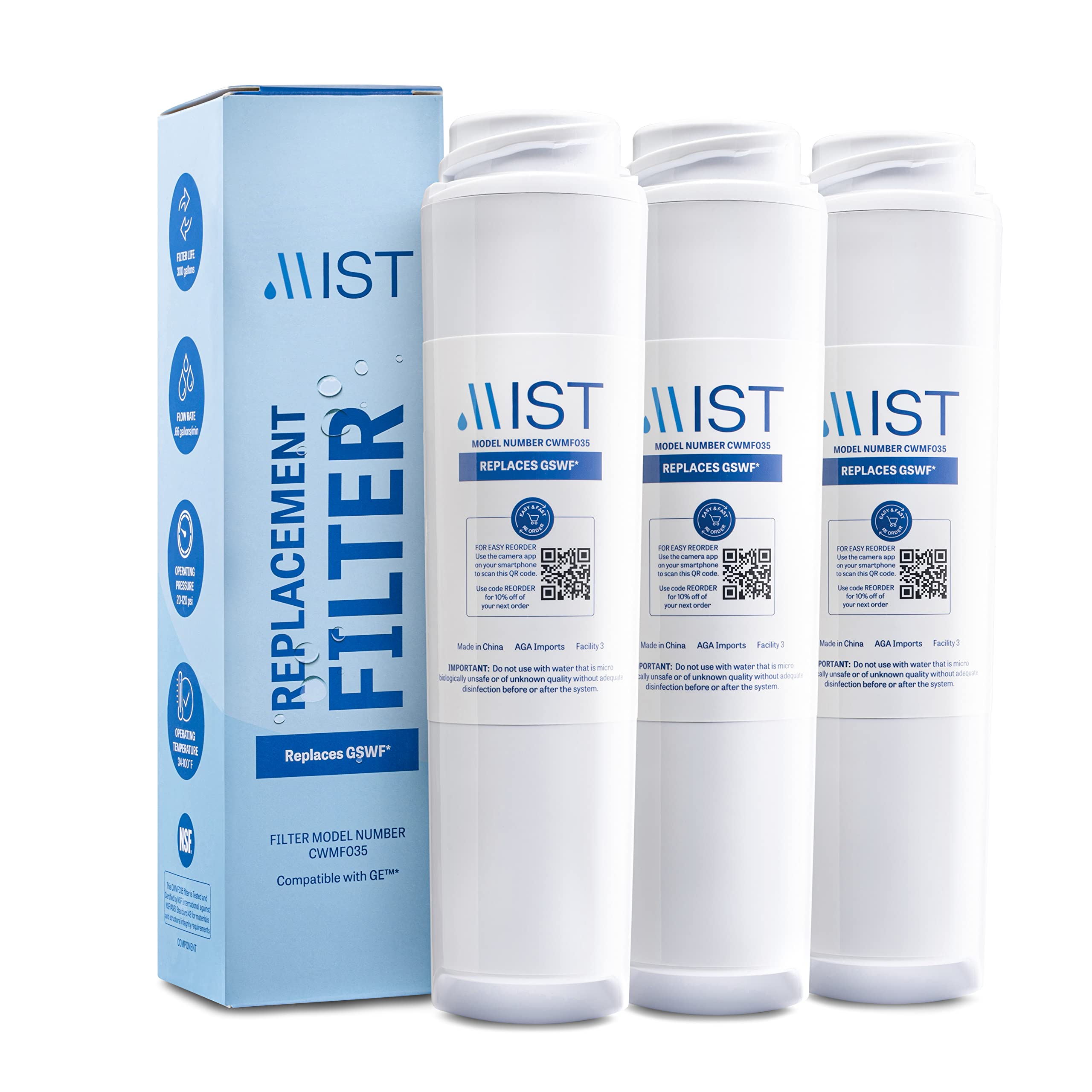 Gswf Refrigerator Water Filters at Lowes.com