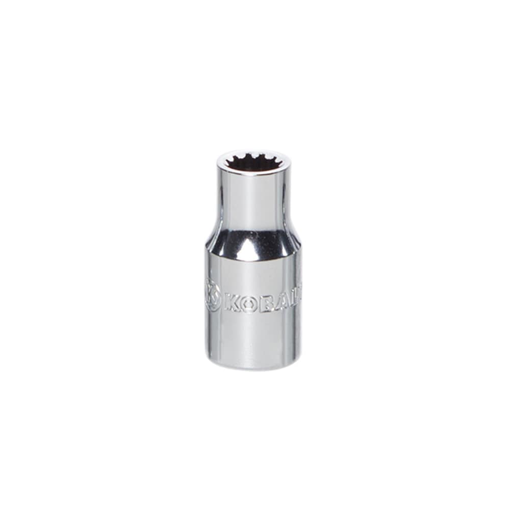 Kobalt 86780 1/4-in Drive Standard (SAE) and Metric 7/32-in Shallow Socket