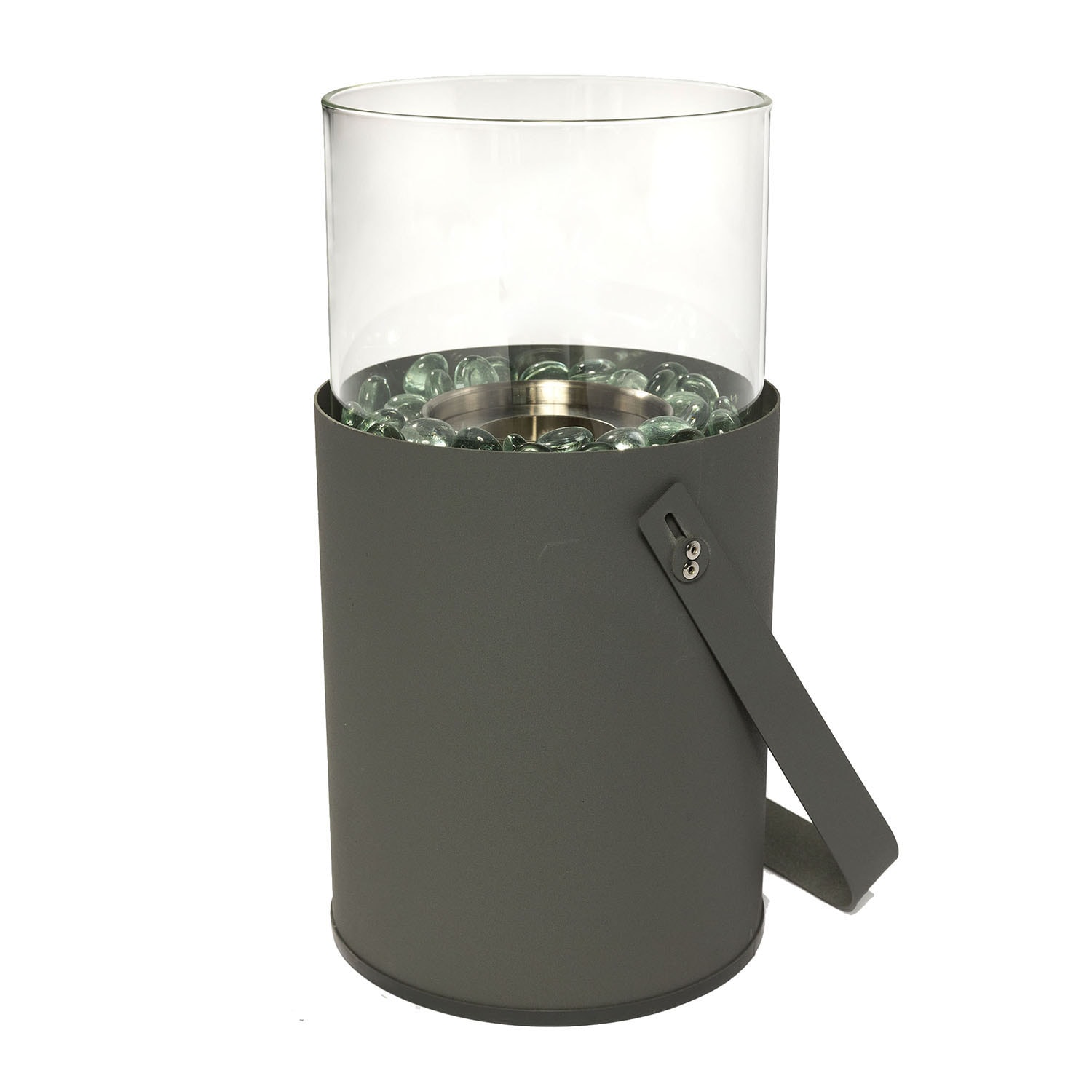 Bybafun YA6400054 6.3-Inches x 6.3-Inches Bio-ethanol Fireplace