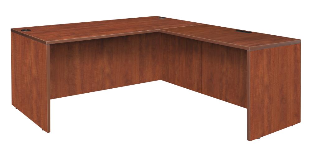 Regency LLDS713547CH Legacy 77-in Red Modern/Contemporary L-shaped Desk