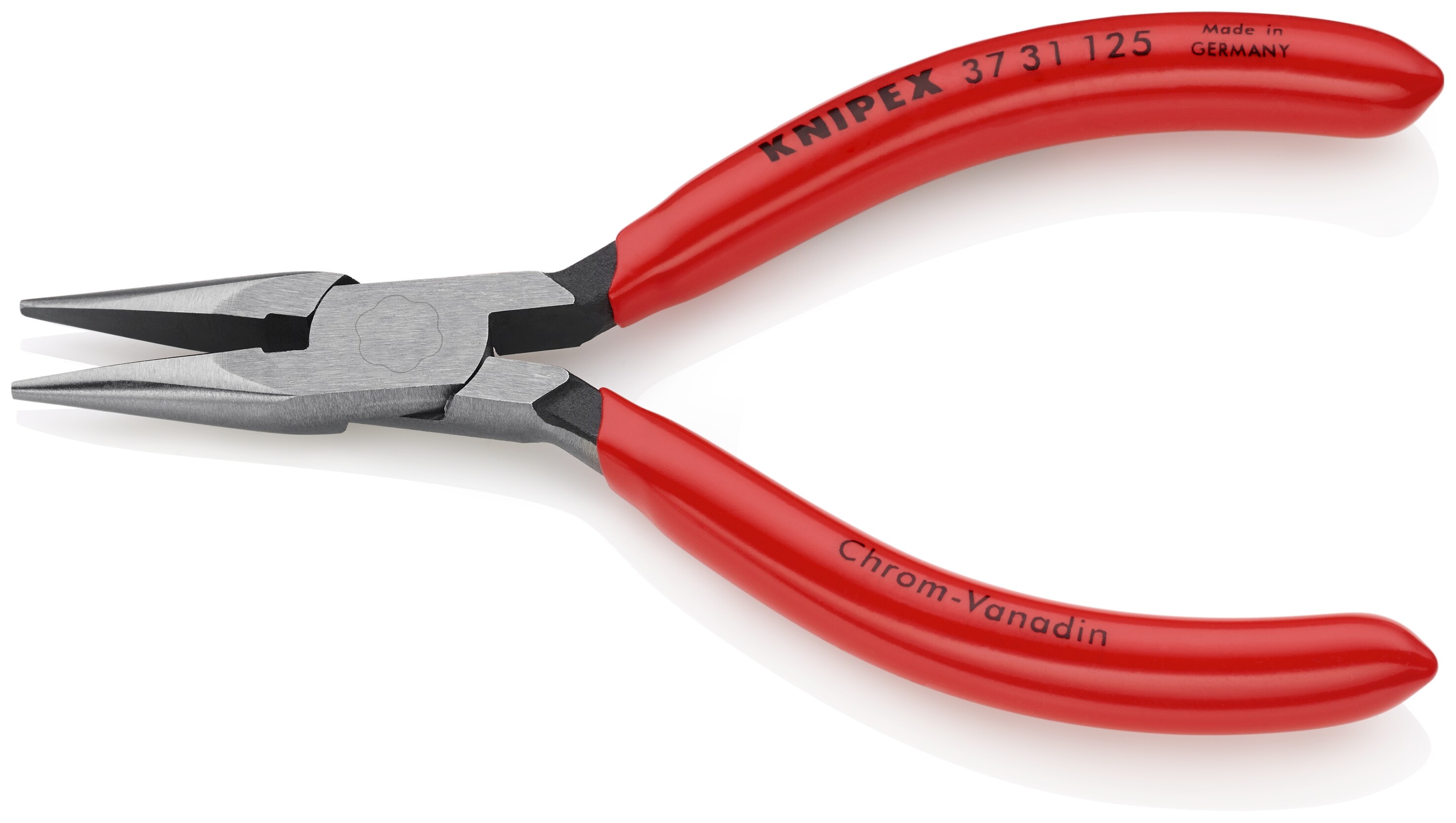 KNIPEX 5-in Needle Nose Pliers with Dipped Handle for Precision