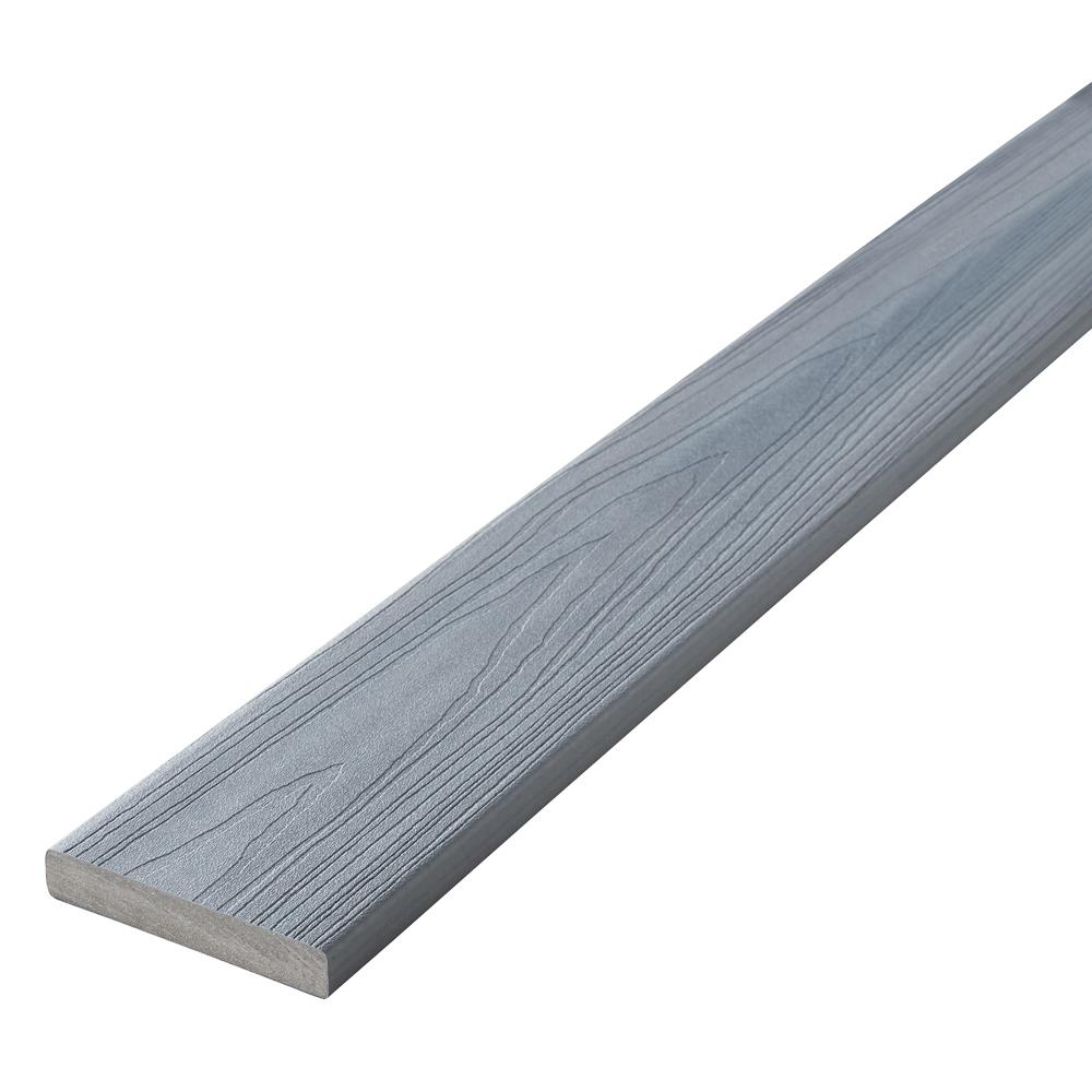Fiberon BRDTH CSGRAY 20 Horizon 1-in x 5-in x 20-ft Castle Gray Composite Deck Board