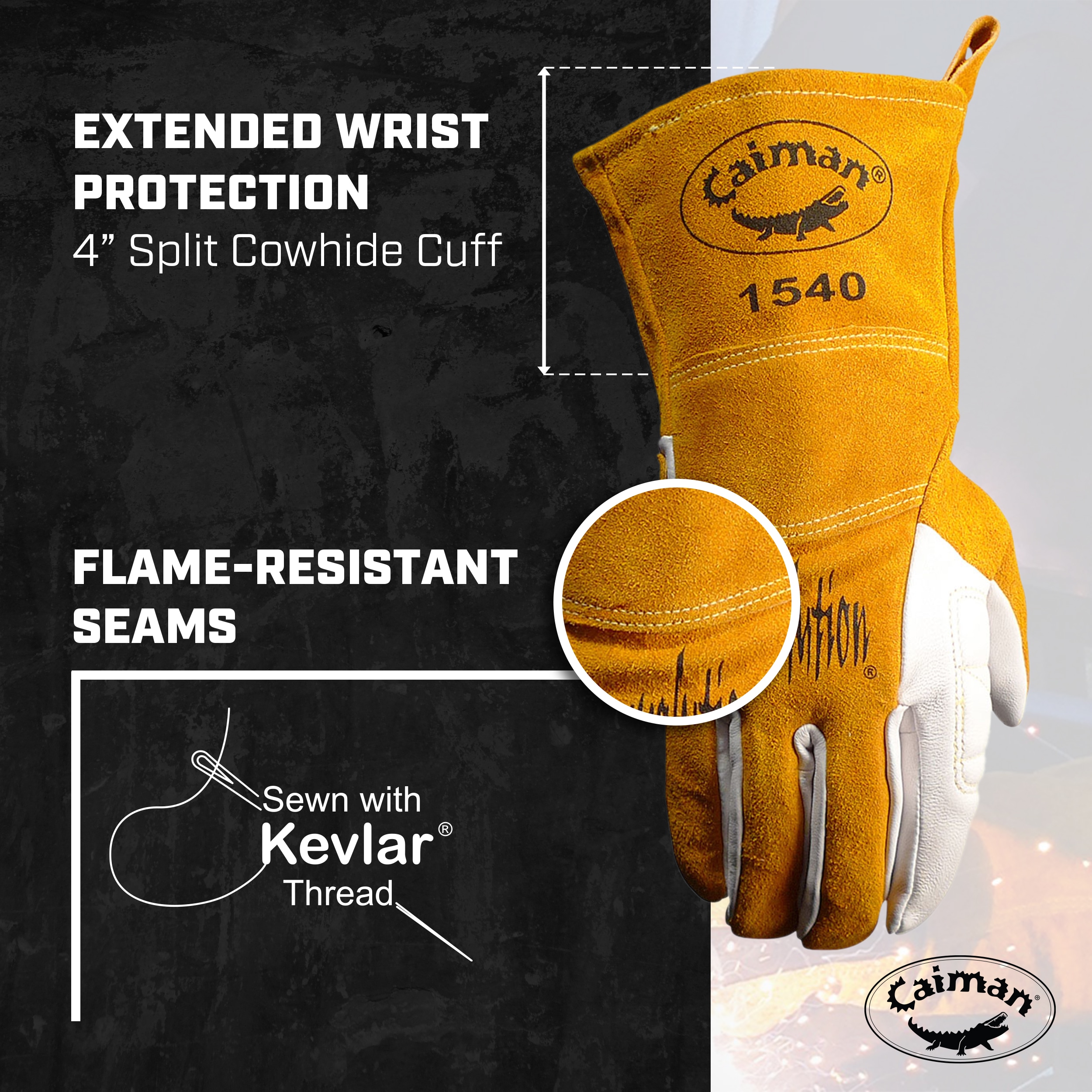 Caiman 1540-6 Welding-Apparel - View #6