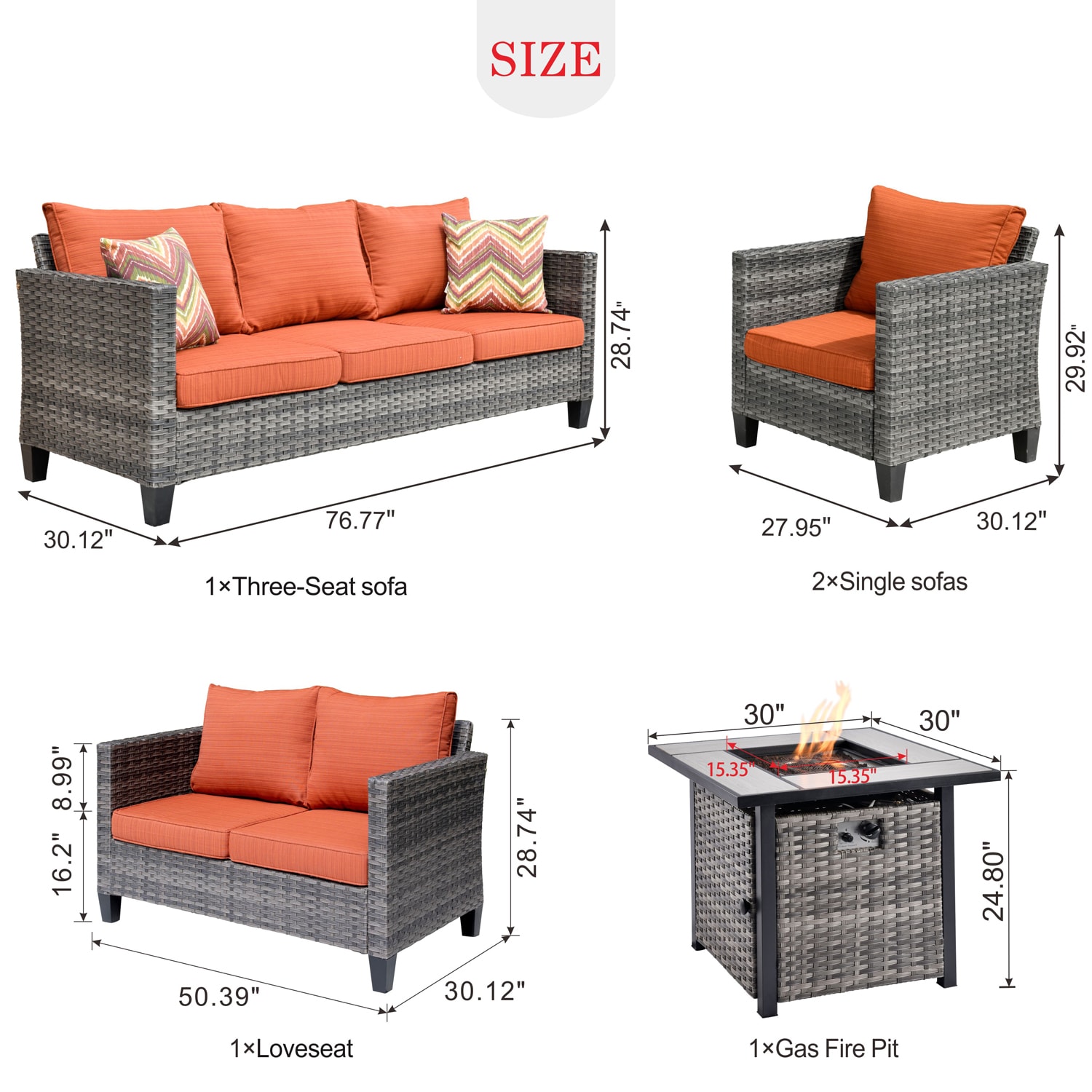 Ovios FPLRS805 Patio-Conversation-Sets - View #8