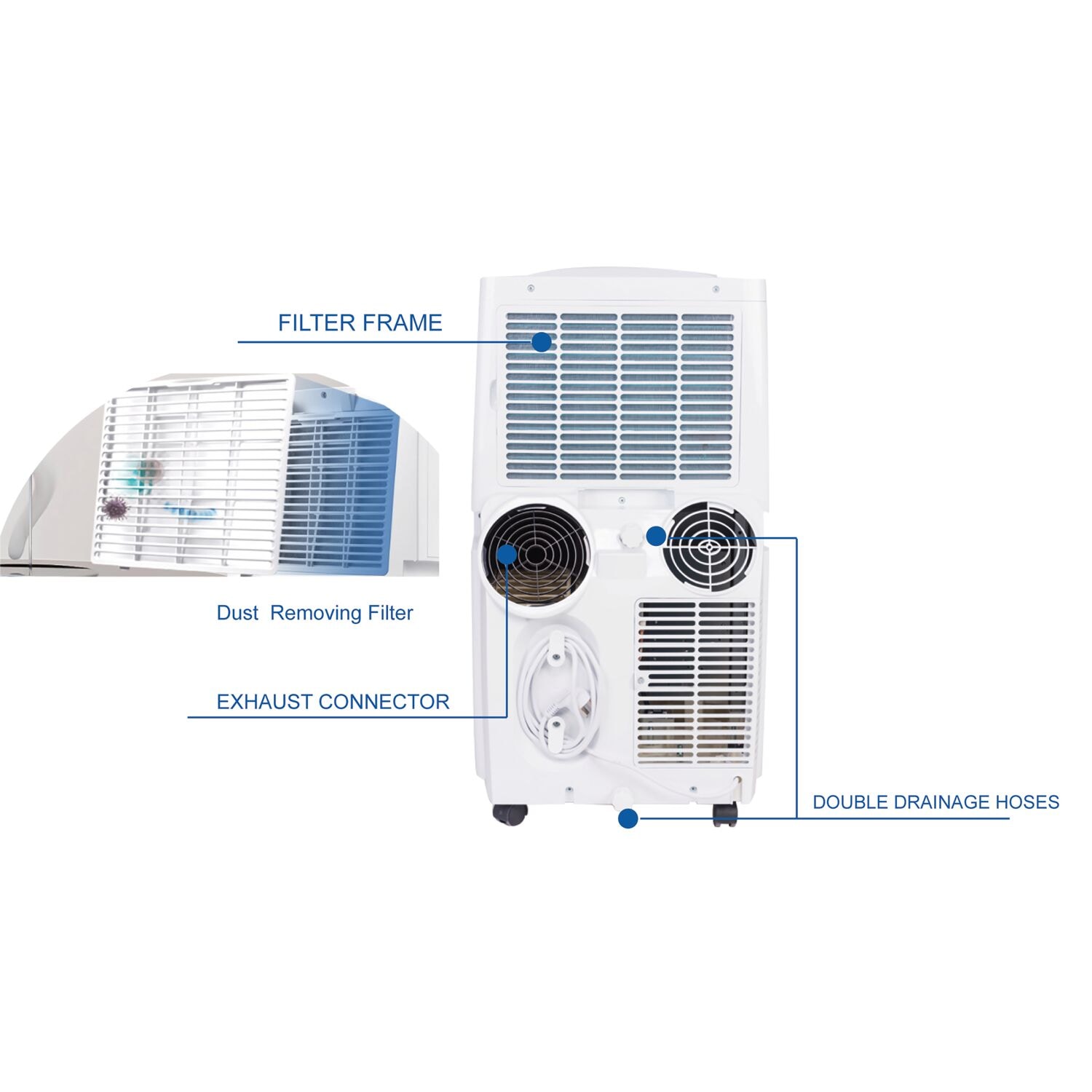 Haier 10,000 BTU Portable Air Conditioner with Remote 