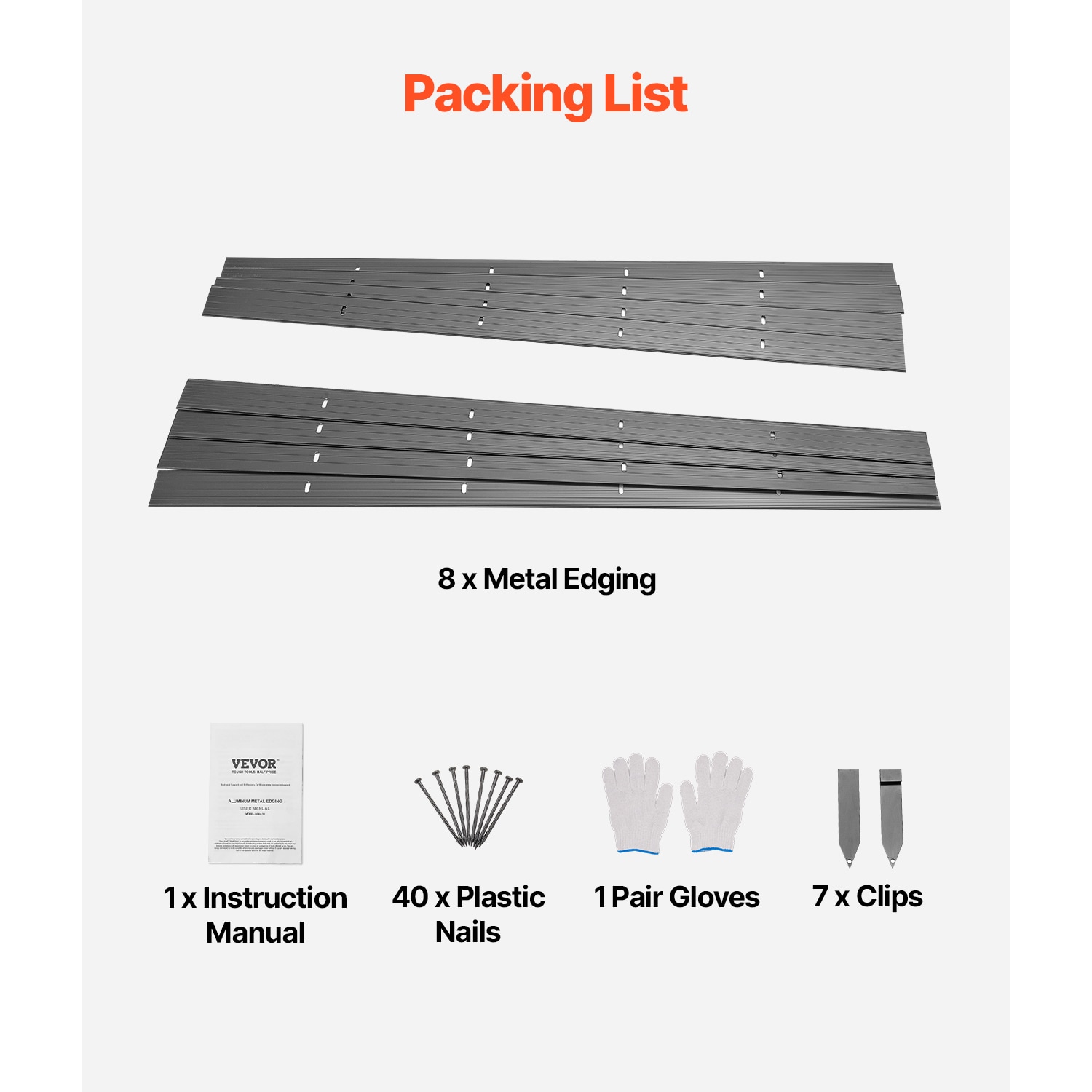 VEVOR SCLZJSPZ8PCS06952V0 edging - View #5